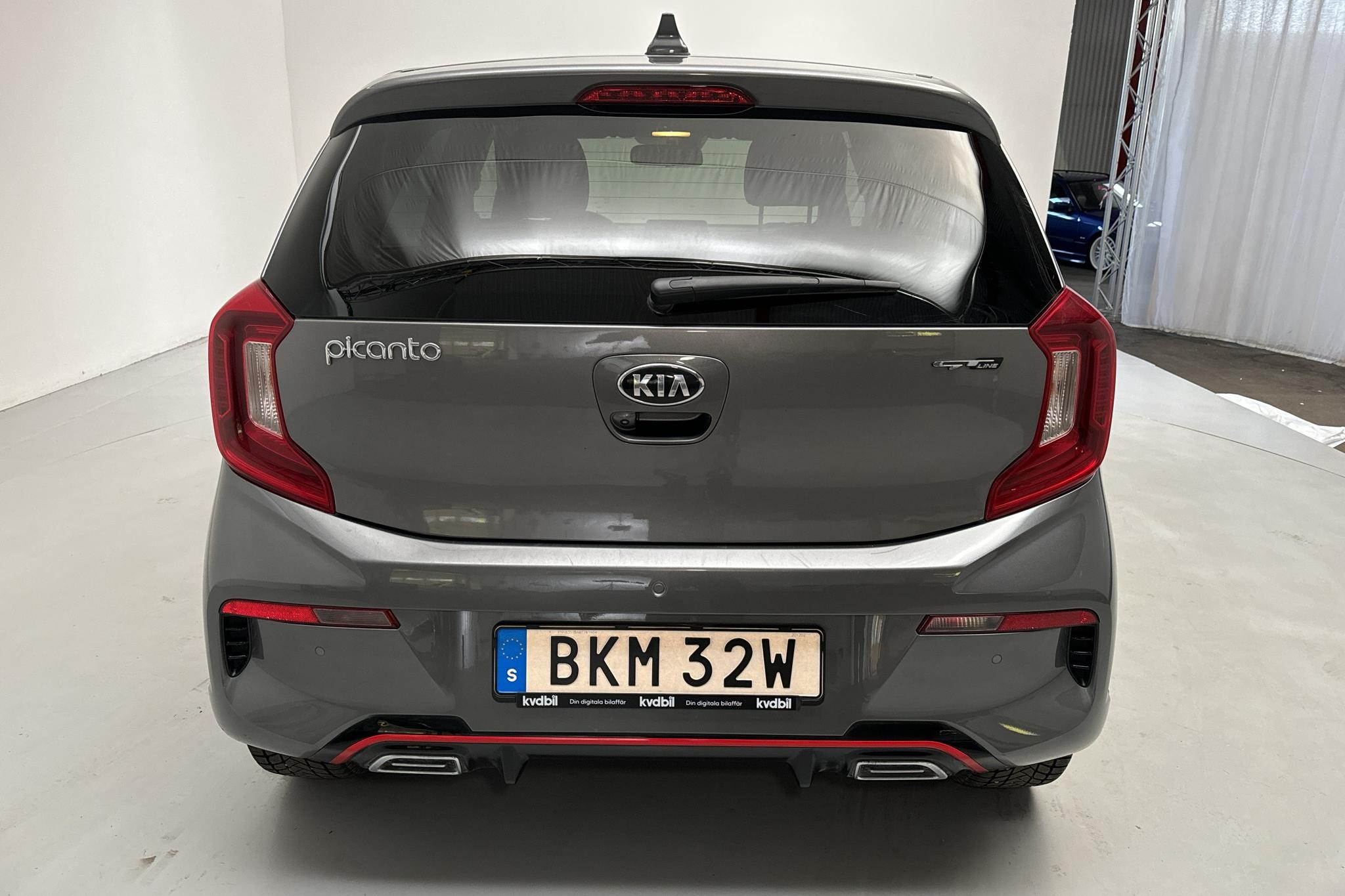 KIA Picanto 1.0 T-GDi 5dr (100hk) - 34 560 km - Manuaalinen - harmaa - 2021