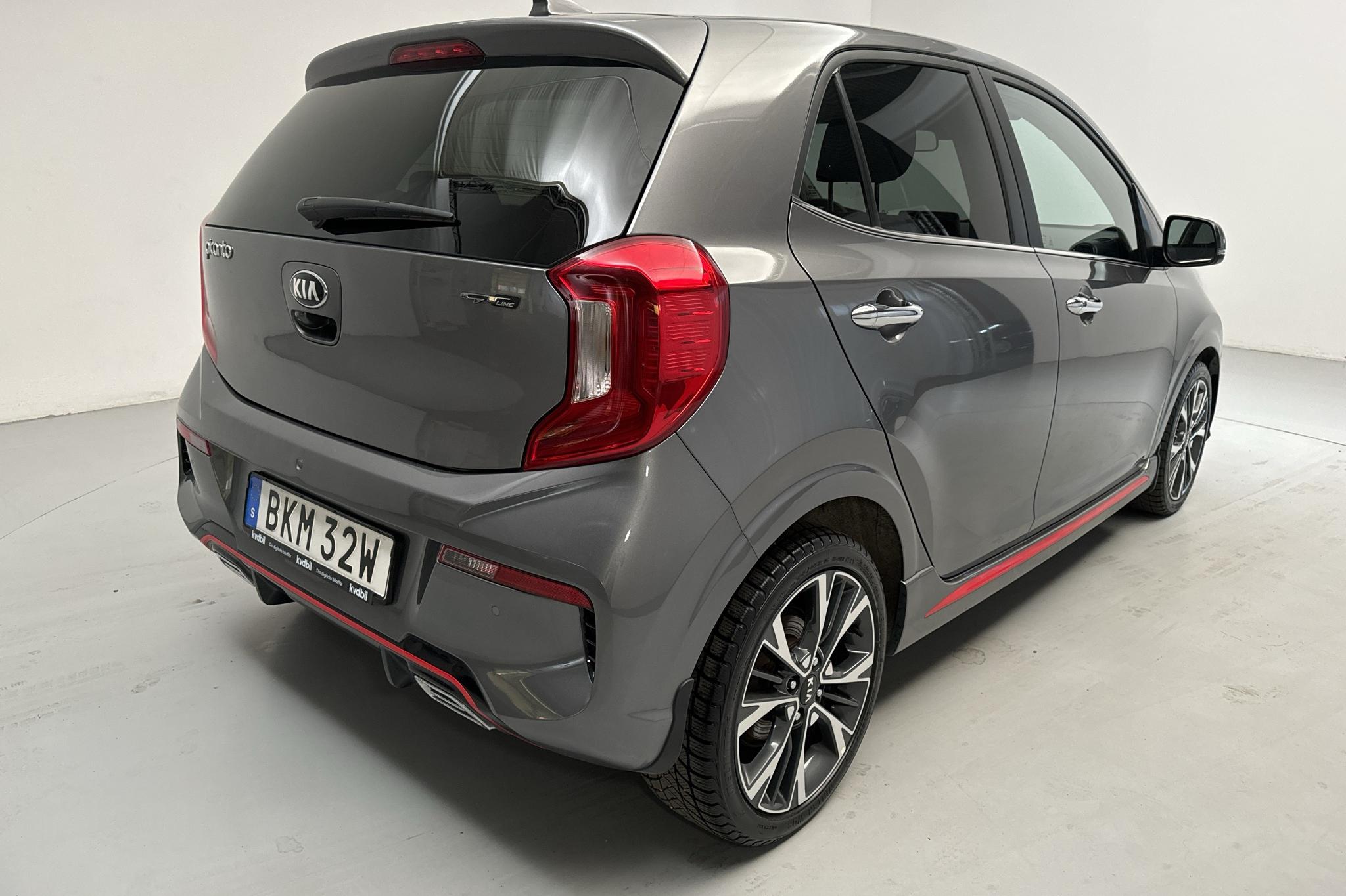 KIA Picanto 1.0 T-GDi 5dr (100hk) - 34 560 km - Käsitsi - hall - 2021