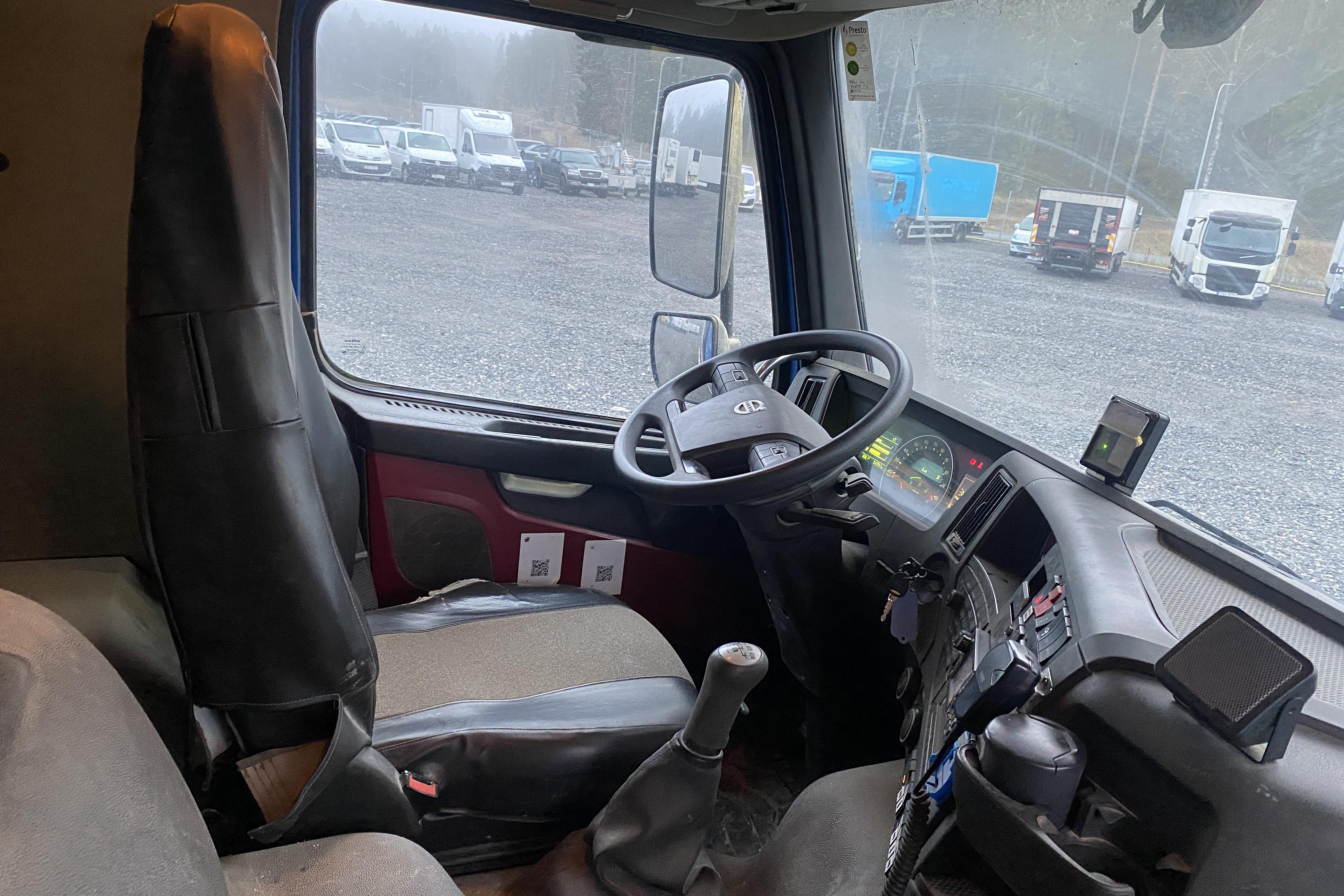 VOLVO FMX, betongspruta - 31 778 km - Manuell