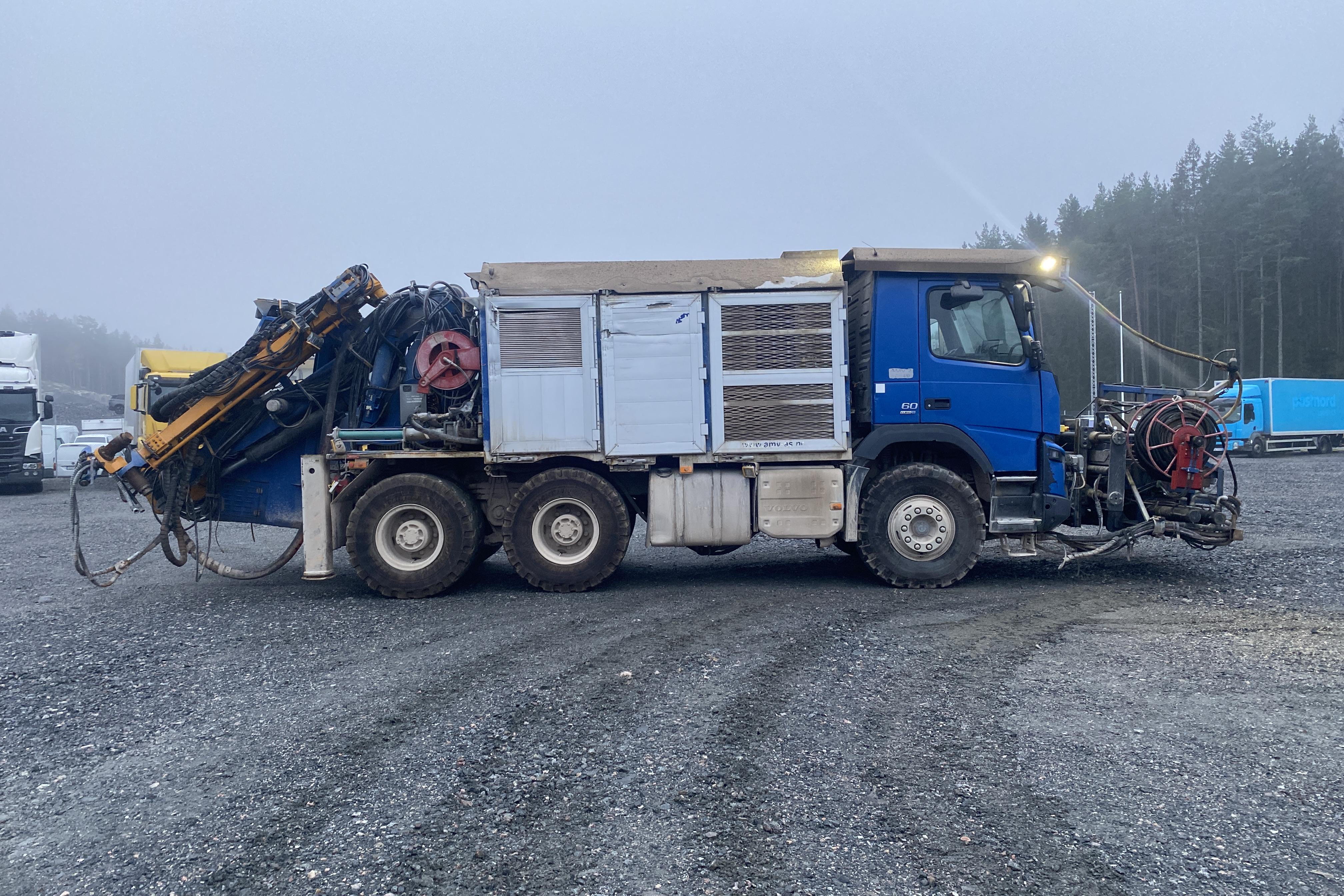 VOLVO FMX, betongspruta - 31 778 km - Manuell