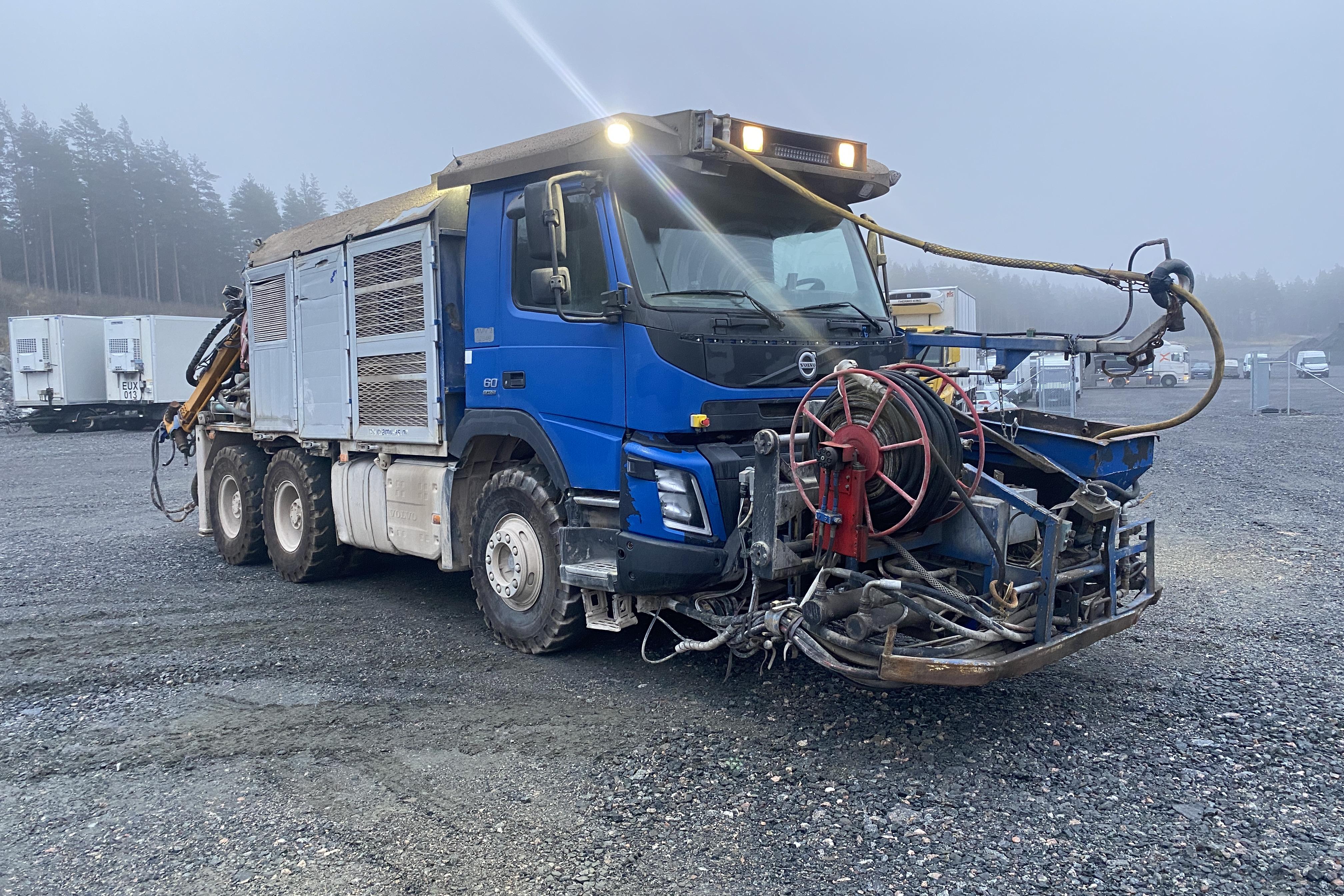 VOLVO FMX, betongspruta - 31 778 km - Manuell