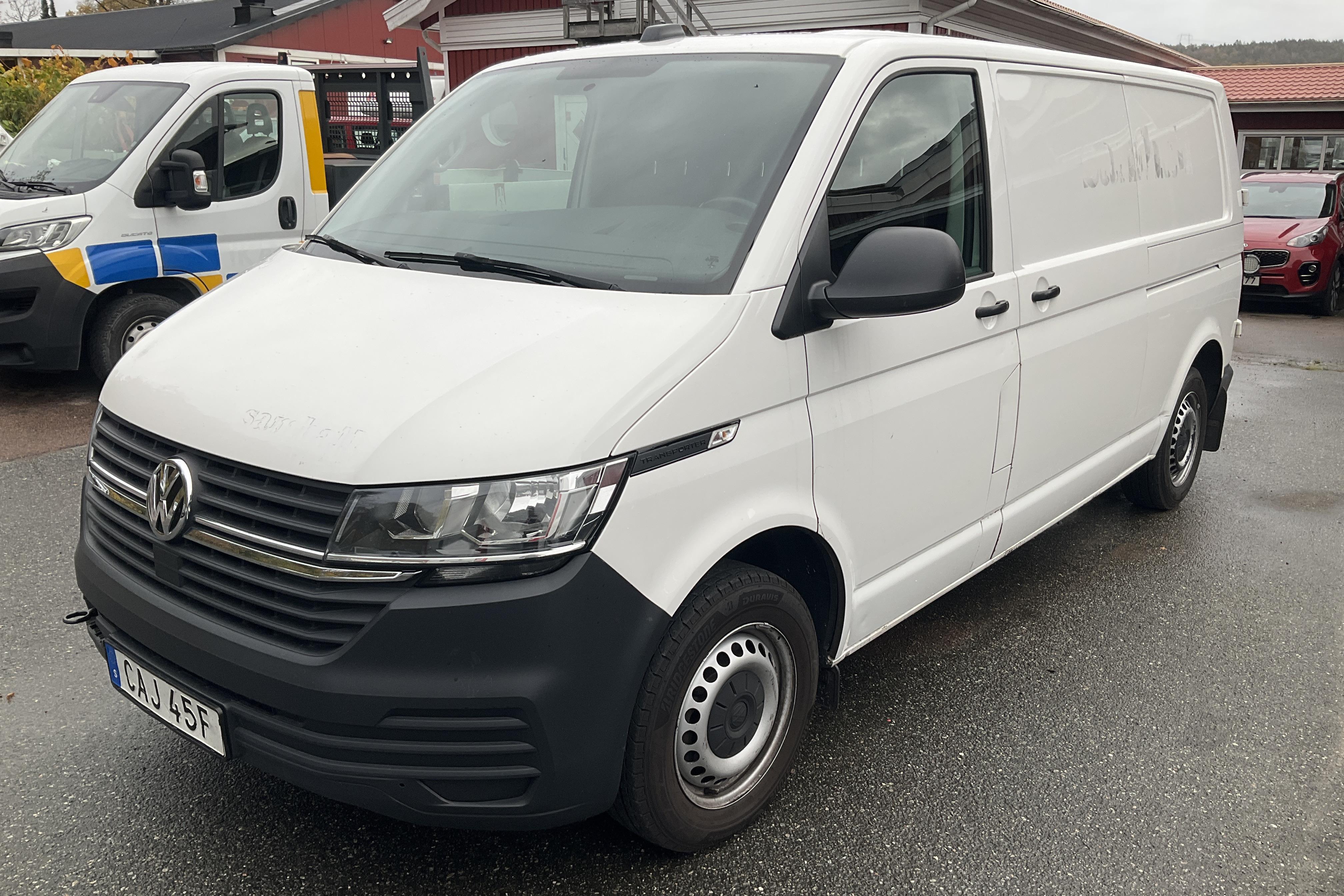 VW Transporter T6 2.0 TDI BMT Skåp (150hk) - 201 230 km - Automaattinen - valkoinen - 2020