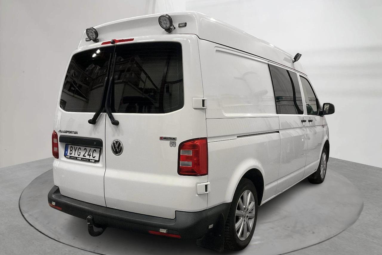 VW Transporter T6 2.0 TDI BMT Skåp 4MOTION (150hk) - 49 110 km - Automatyczna - biały - 2019