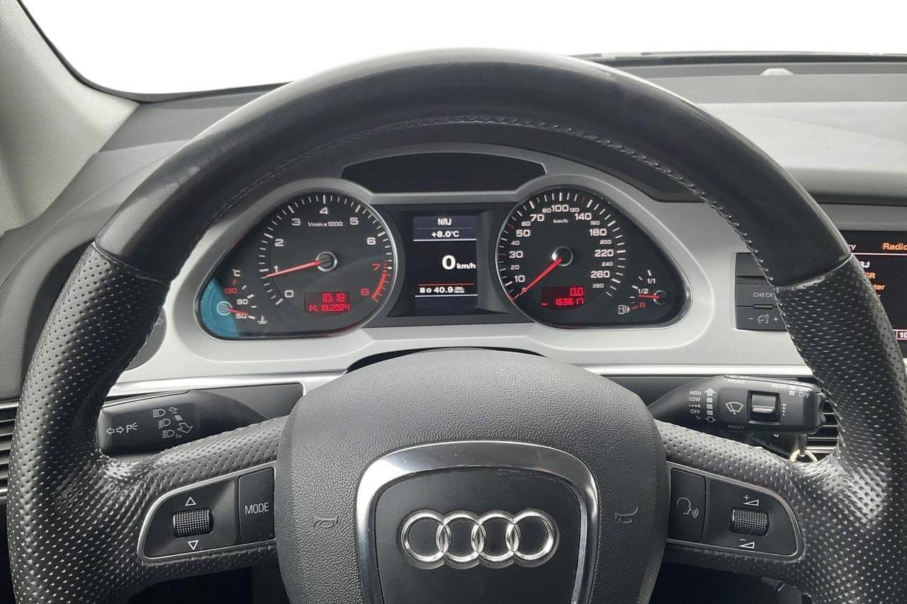 Audi A6 2.8 FSI Avant quattro (190hk) - 163 610 km - Manuaalinen - musta - 2011