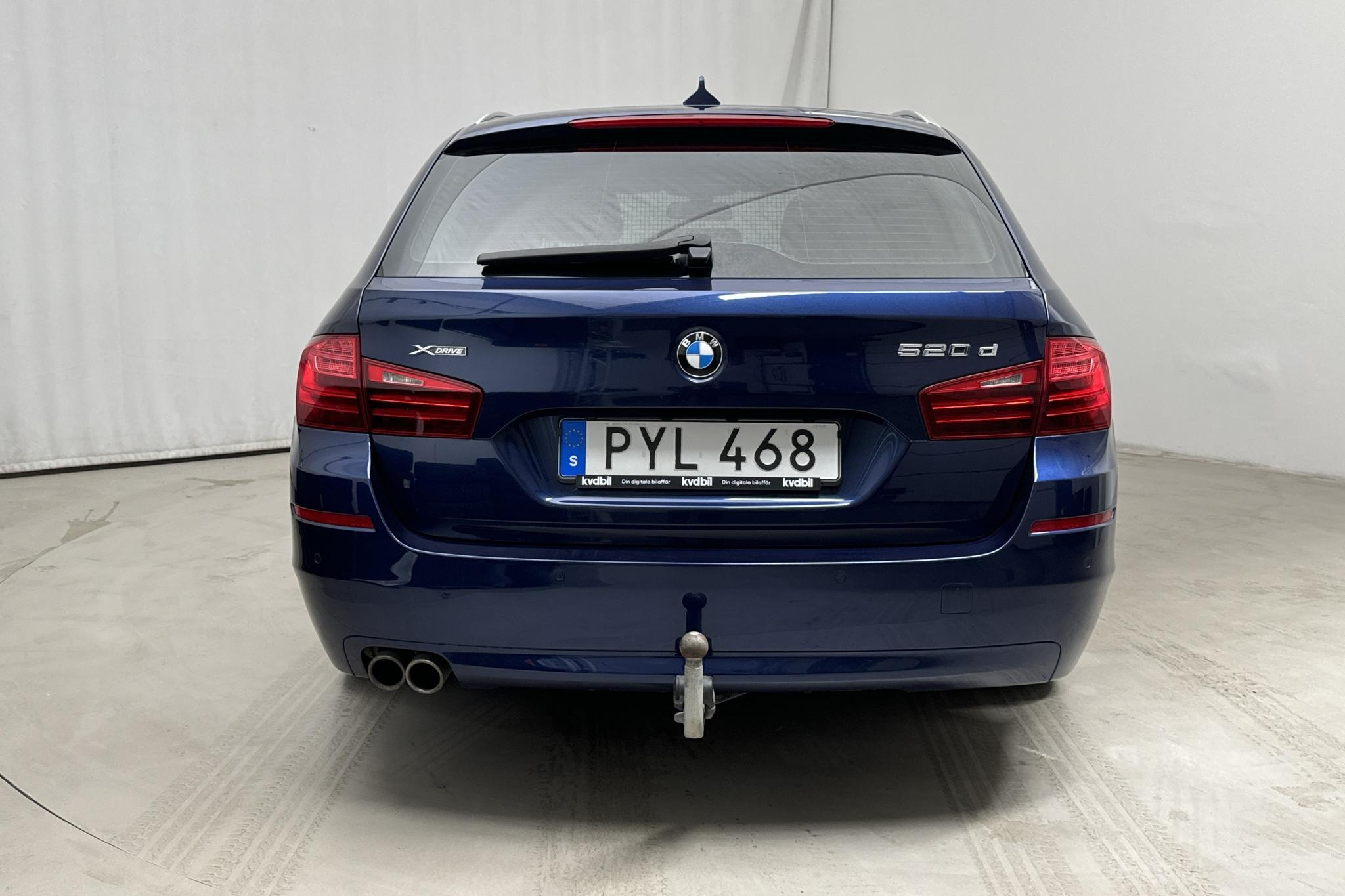 BMW 520d xDrive Touring, F11 (190hk) - 163 460 km - Automatic - blue - 2016