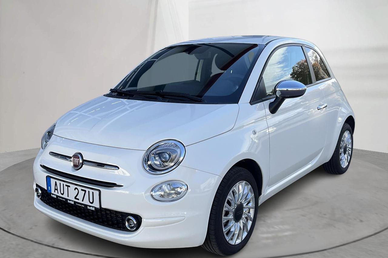 Fiat 500 Hybrid (70hk) - 9 740 km - Manual - white - 2023