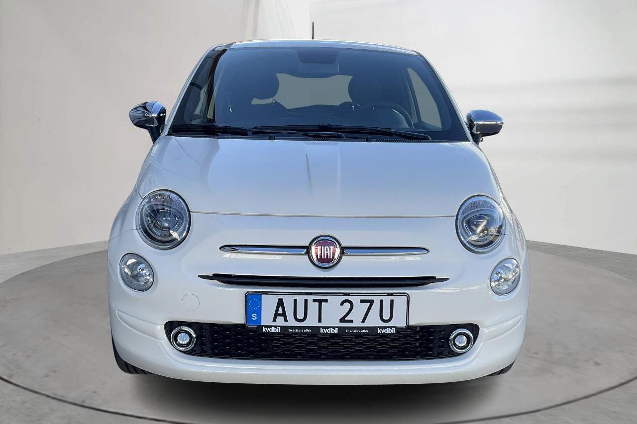 Fiat 500 Hybrid (70hk) - 974 mil - Manuell - vit - 2023