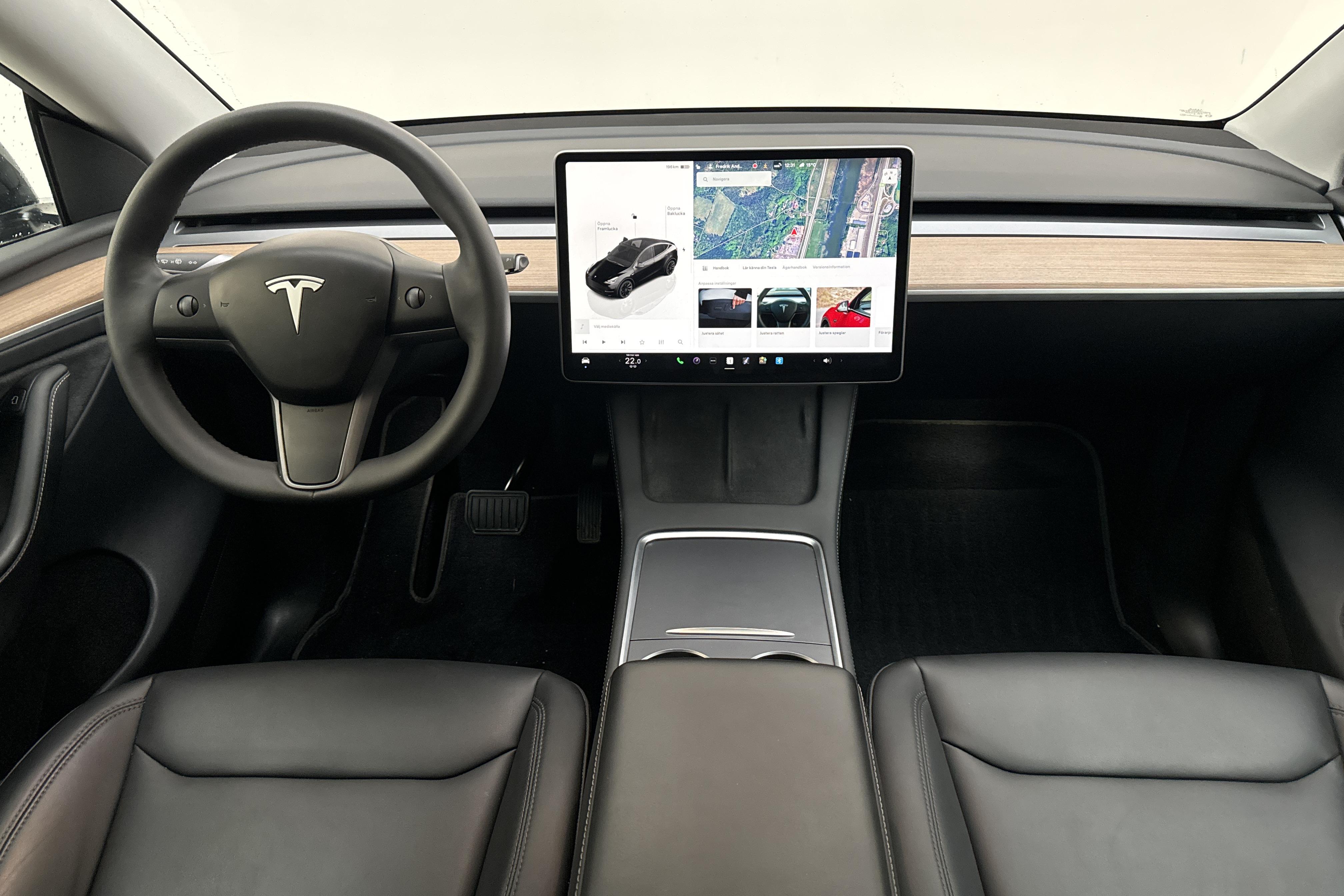 Tesla Model Y Long Range Dual Motor AWD - 42 400 km - Automatyczna - czarny - 2023