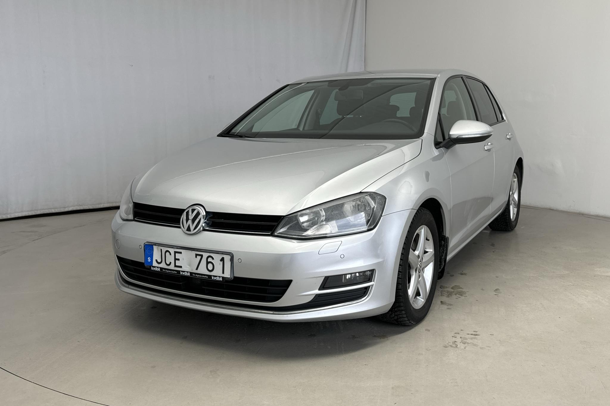 VW Golf VII 1.4 TSI 5dr (140hk) - 119 410 km - Automatyczna - srebro - 2014