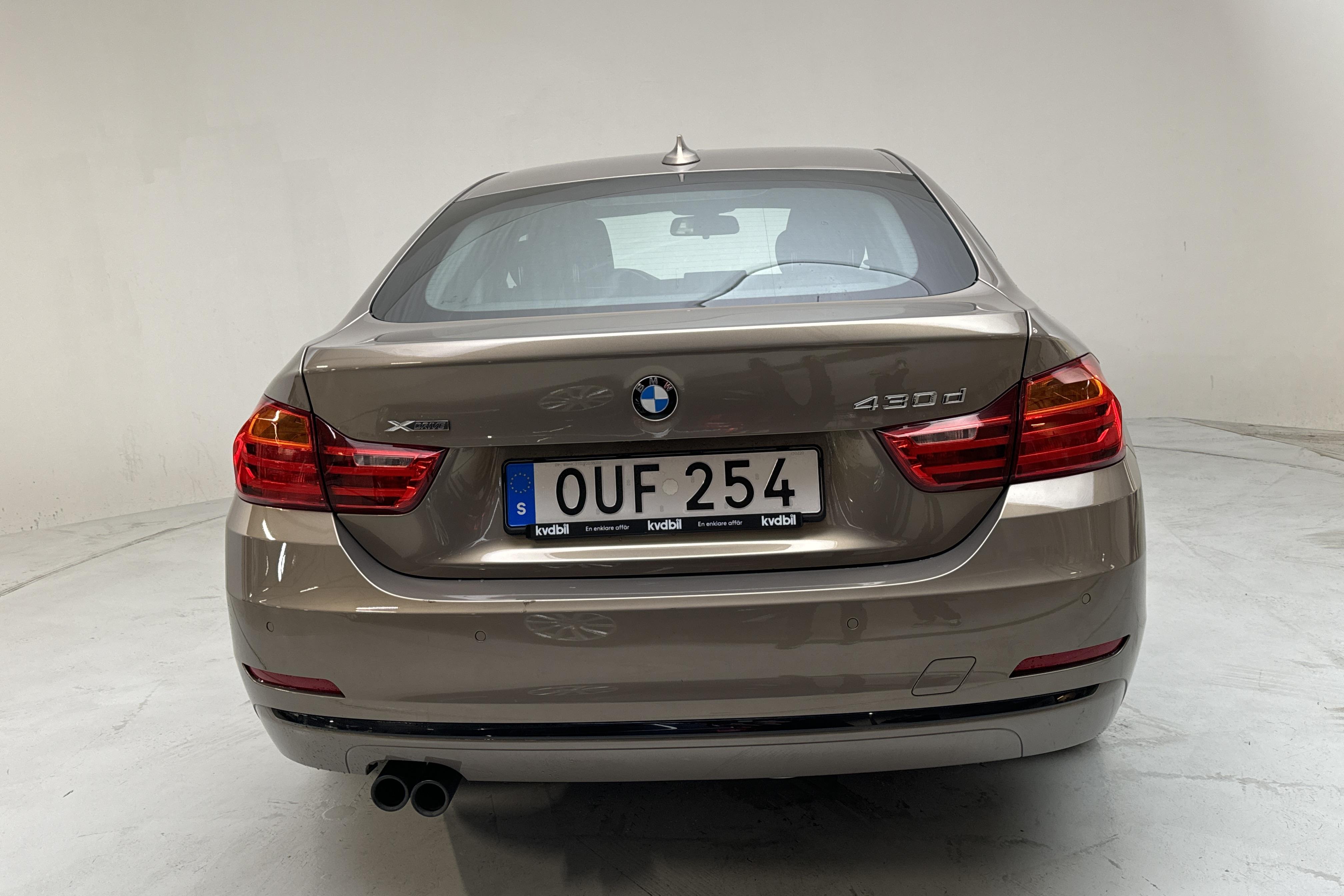 BMW 430d xDrive Gran Coupé, F36 (258hk) - 12 519 mil - Automat - Light Brown - 2015