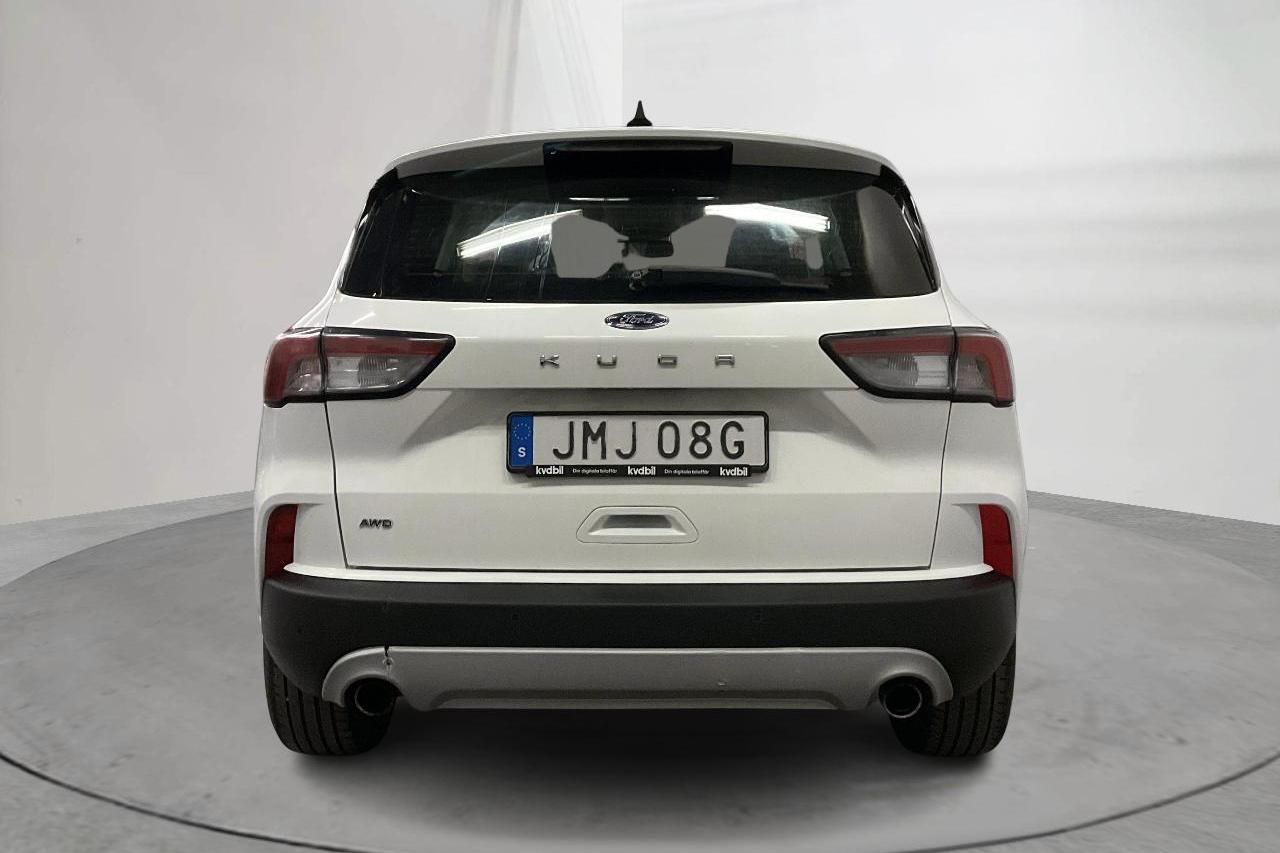 Ford Kuga 2.0T EcoBlue AWD (190hk) - 223 020 km - Automatic - white - 2020