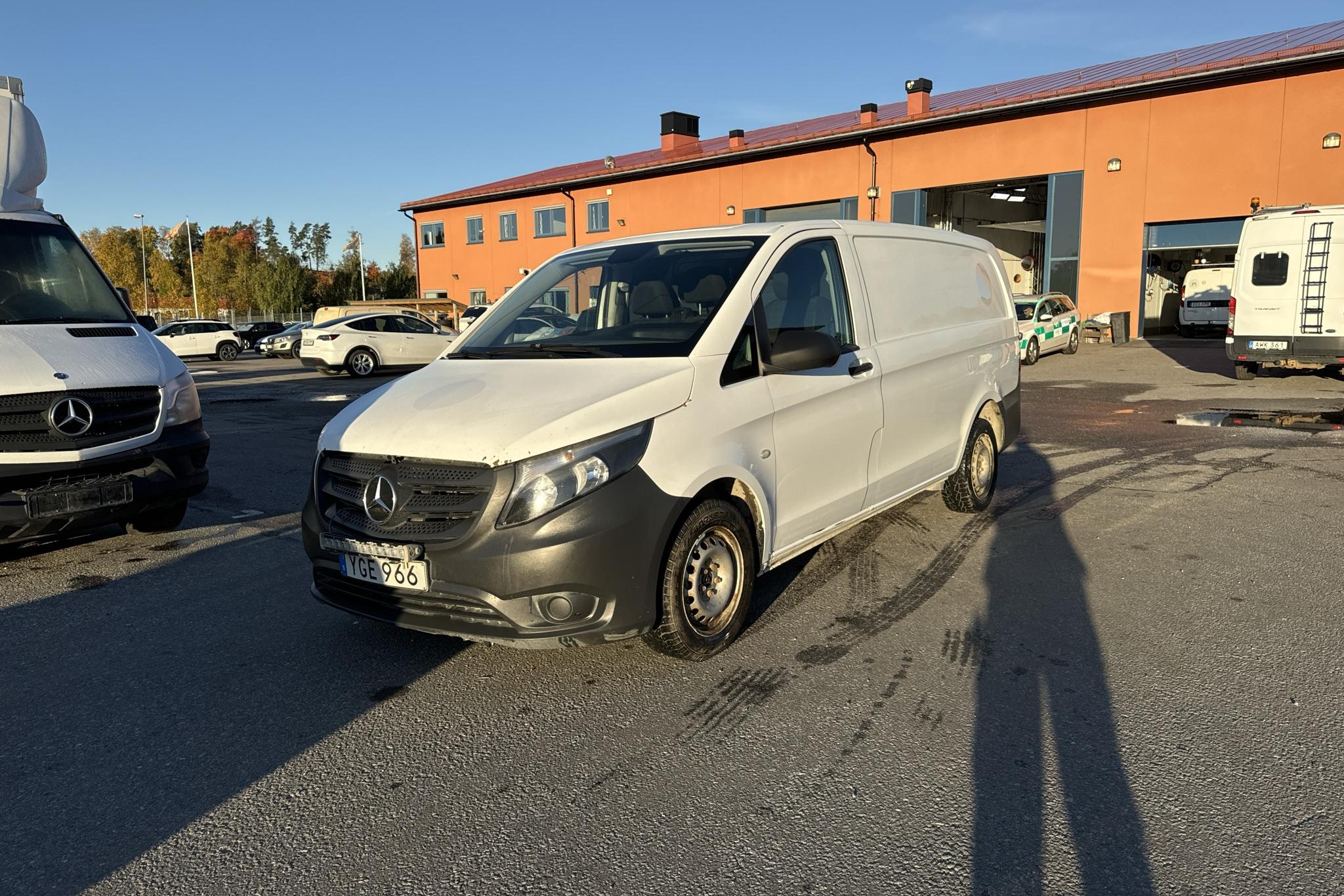 Mercedes Vito 109 CDI W640 (88hk) - 268 670 km - Manuaalinen - valkoinen - 2017