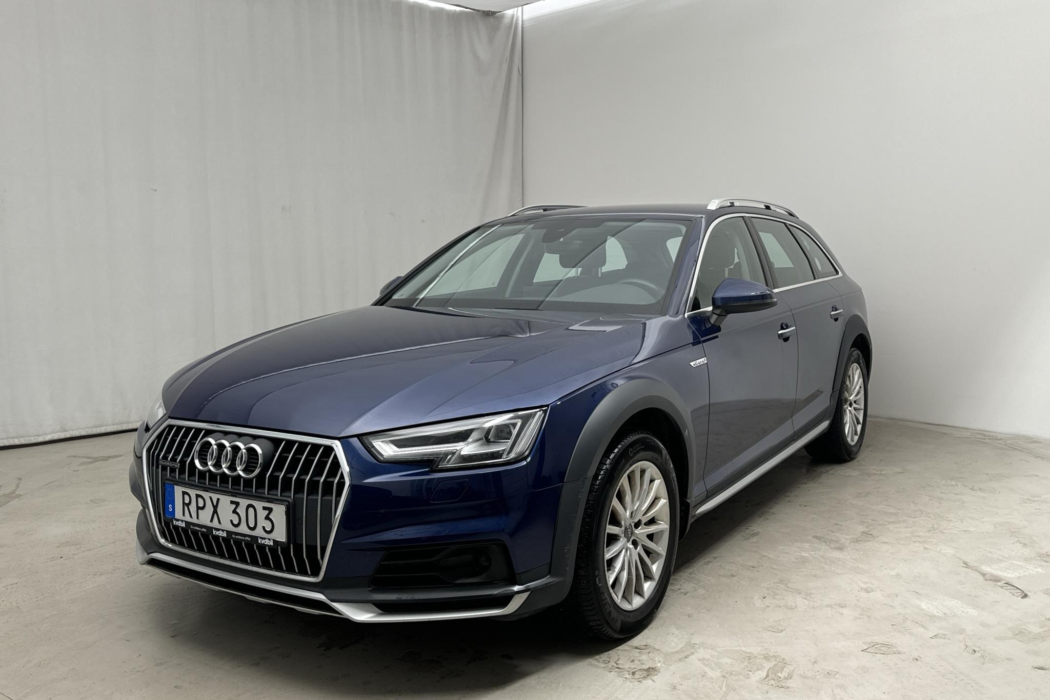 Audi A4 Allroad 2.0 TDI quattro (190hk) - 124 410 km - Automatic - blue - 2018