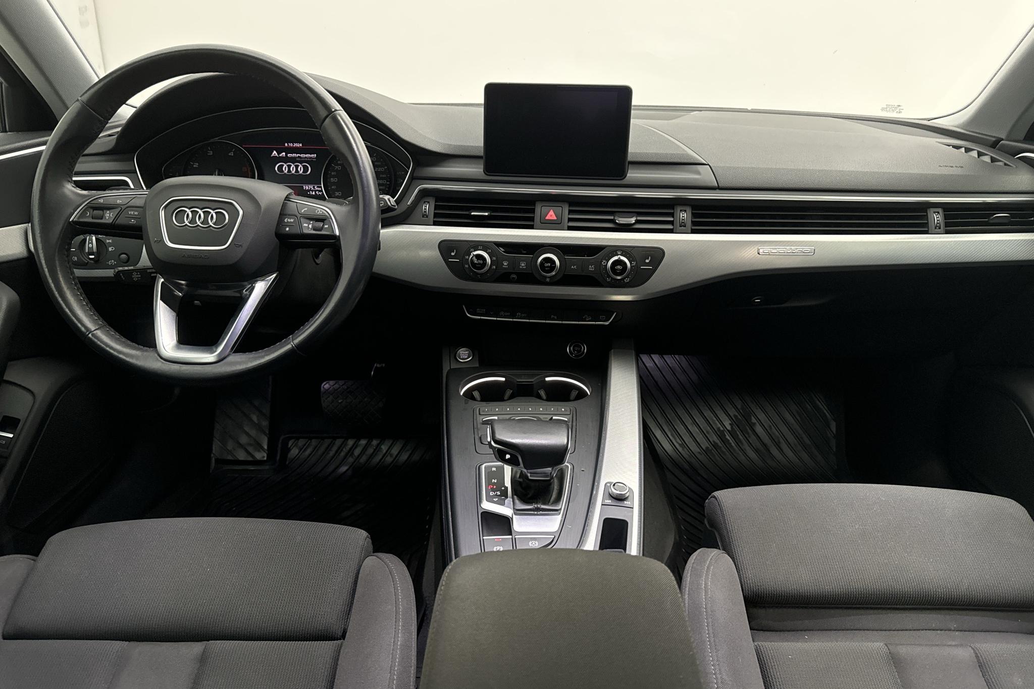 Audi A4 Allroad 2.0 TDI quattro (190hk) - 124 410 km - Automatyczna - niebieski - 2018