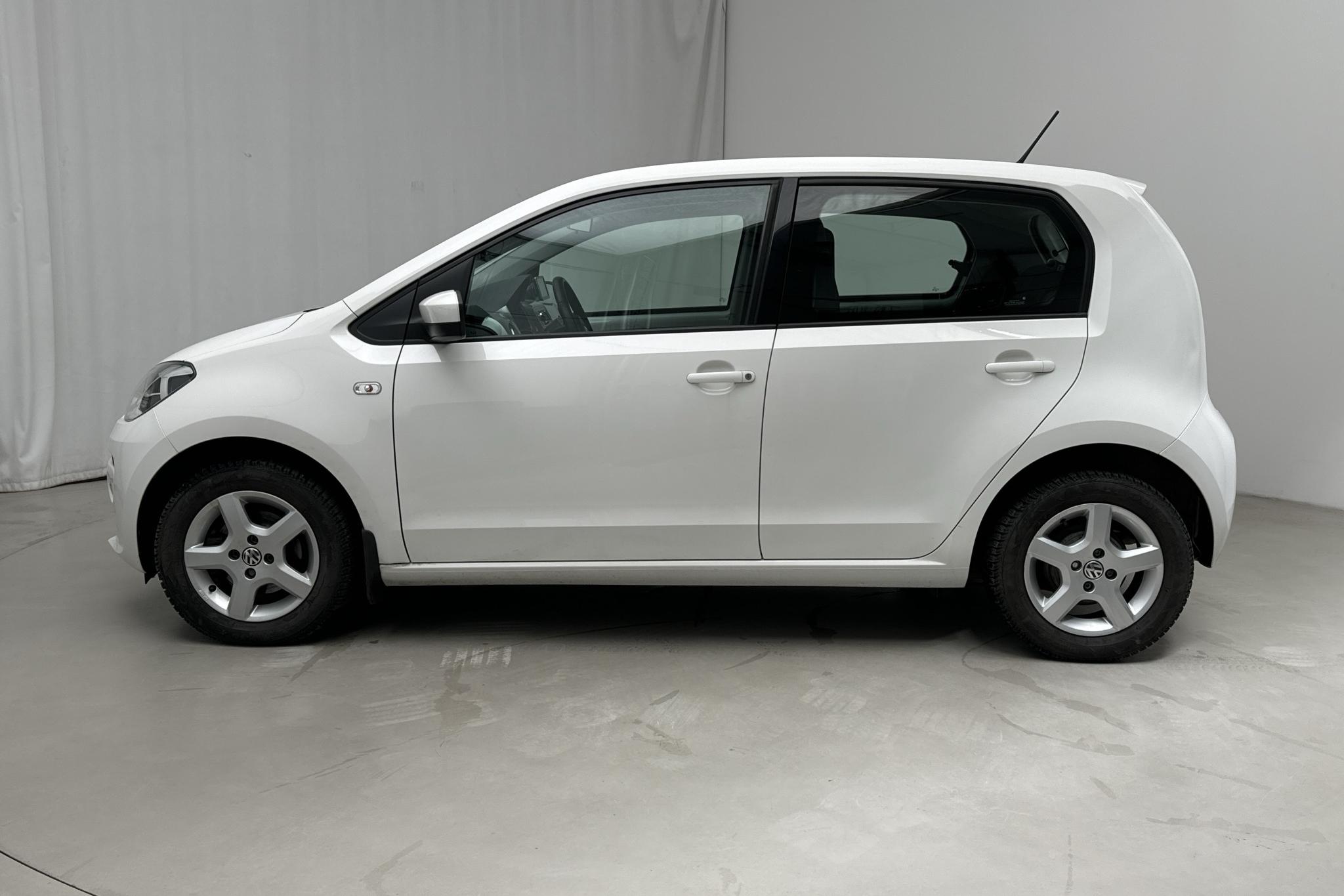 VW up! 1.0 5dr (75hk) - 57 770 km - Manuaalinen - valkoinen - 2014