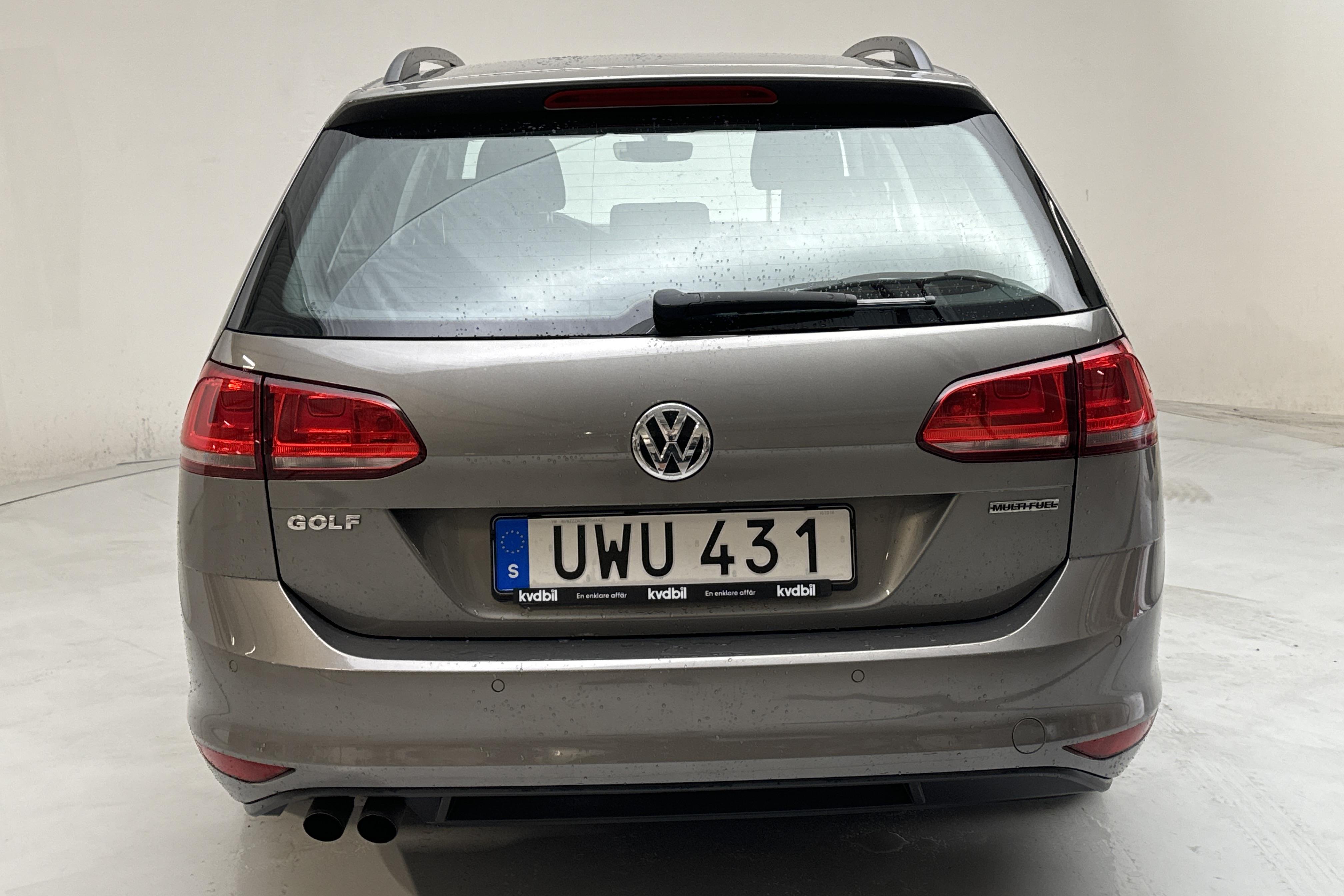 VW Golf VII 1.4 TSI Multifuel Sportscombi (125hk) - 132 820 km - Manual - gray - 2017