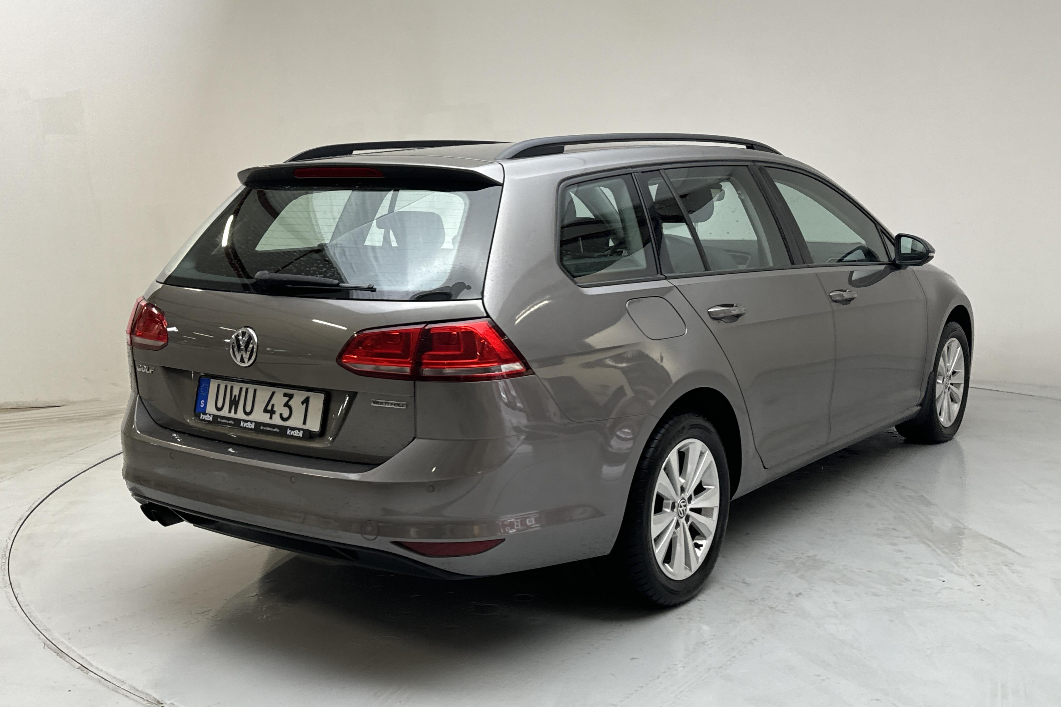 VW Golf VII 1.4 TSI Multifuel Sportscombi (125hk) - 132 820 km - Manual - gray - 2017