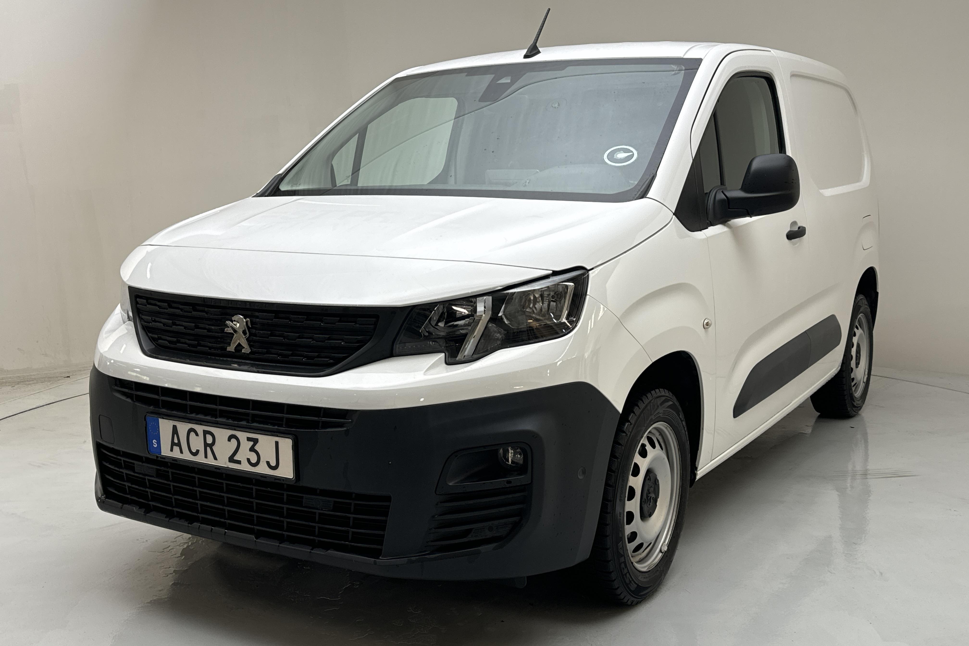 Peugeot Partner 1.5 HDI Skåp (75hk) - 1 213 mil - Manuell - vit - 2021