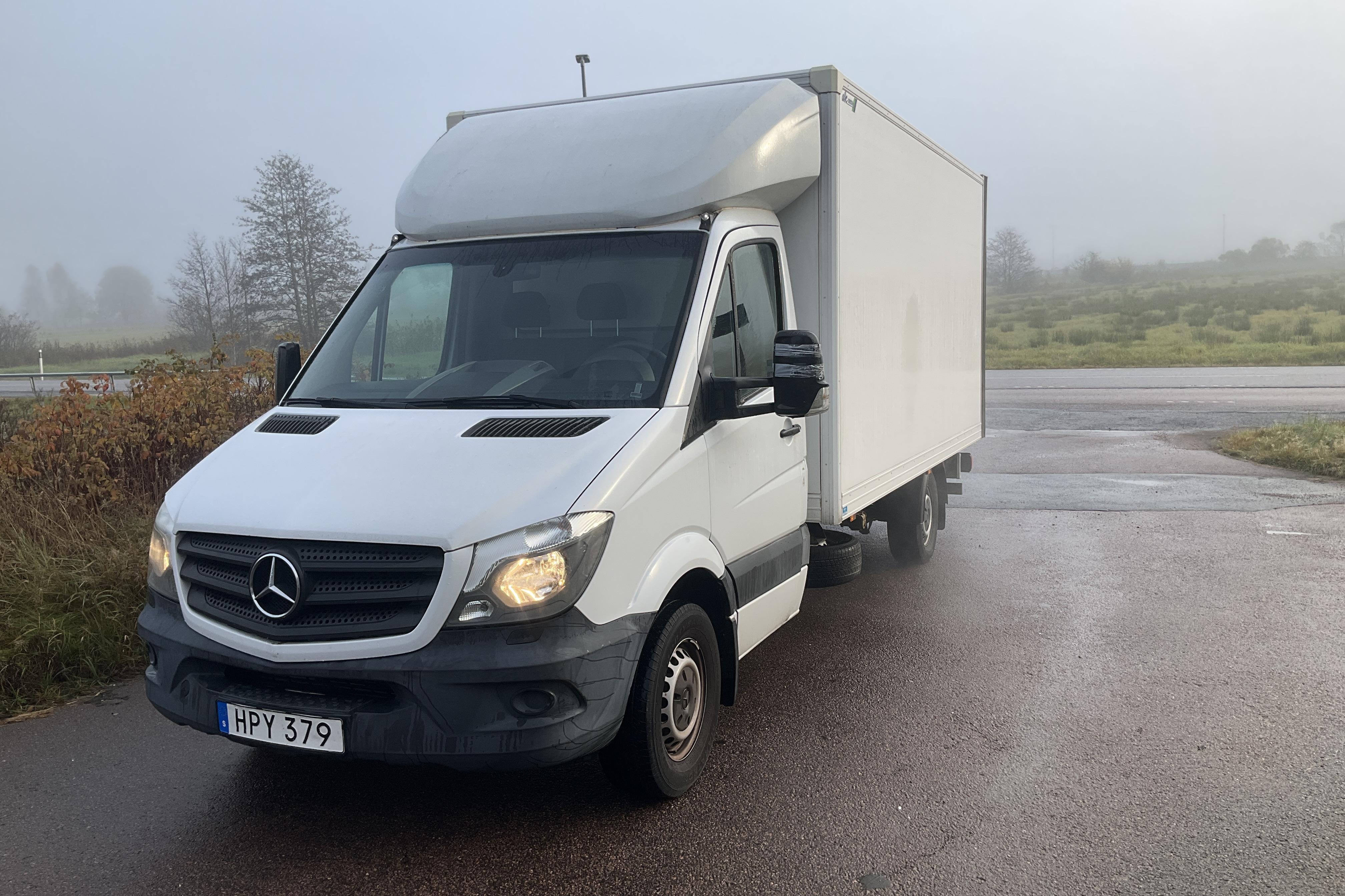 Mercedes Sprinter 316 CDI Volymskåp (163hk) - 82 510 km - Automaatne - valge - 2018