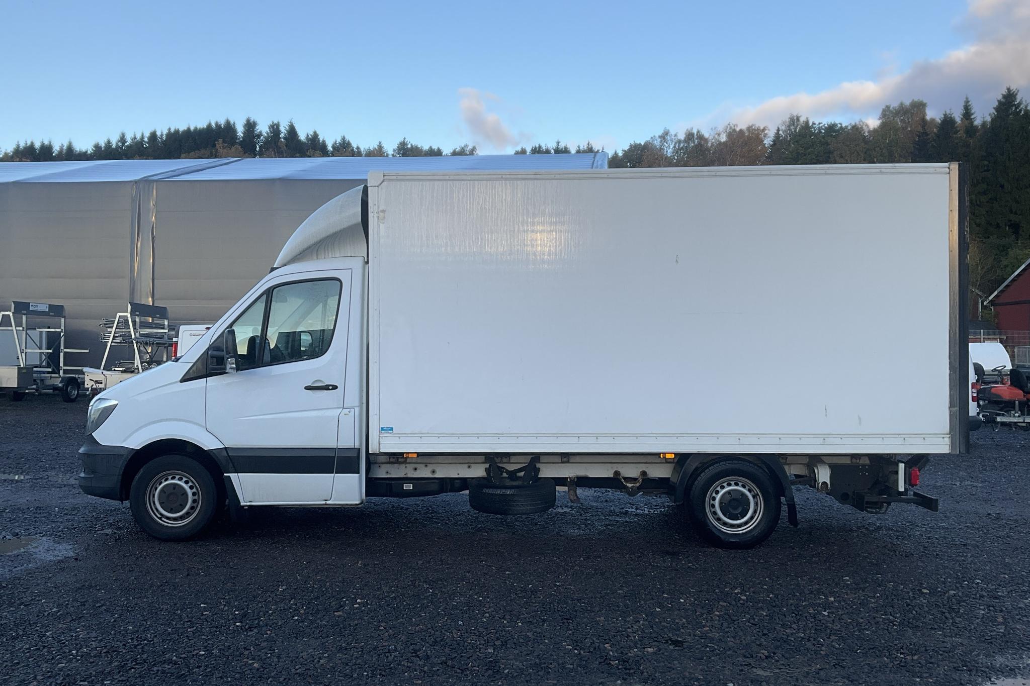 Mercedes Sprinter 316 CDI Volymskåp (163hk) - 75 310 km - Automatyczna - biały - 2017