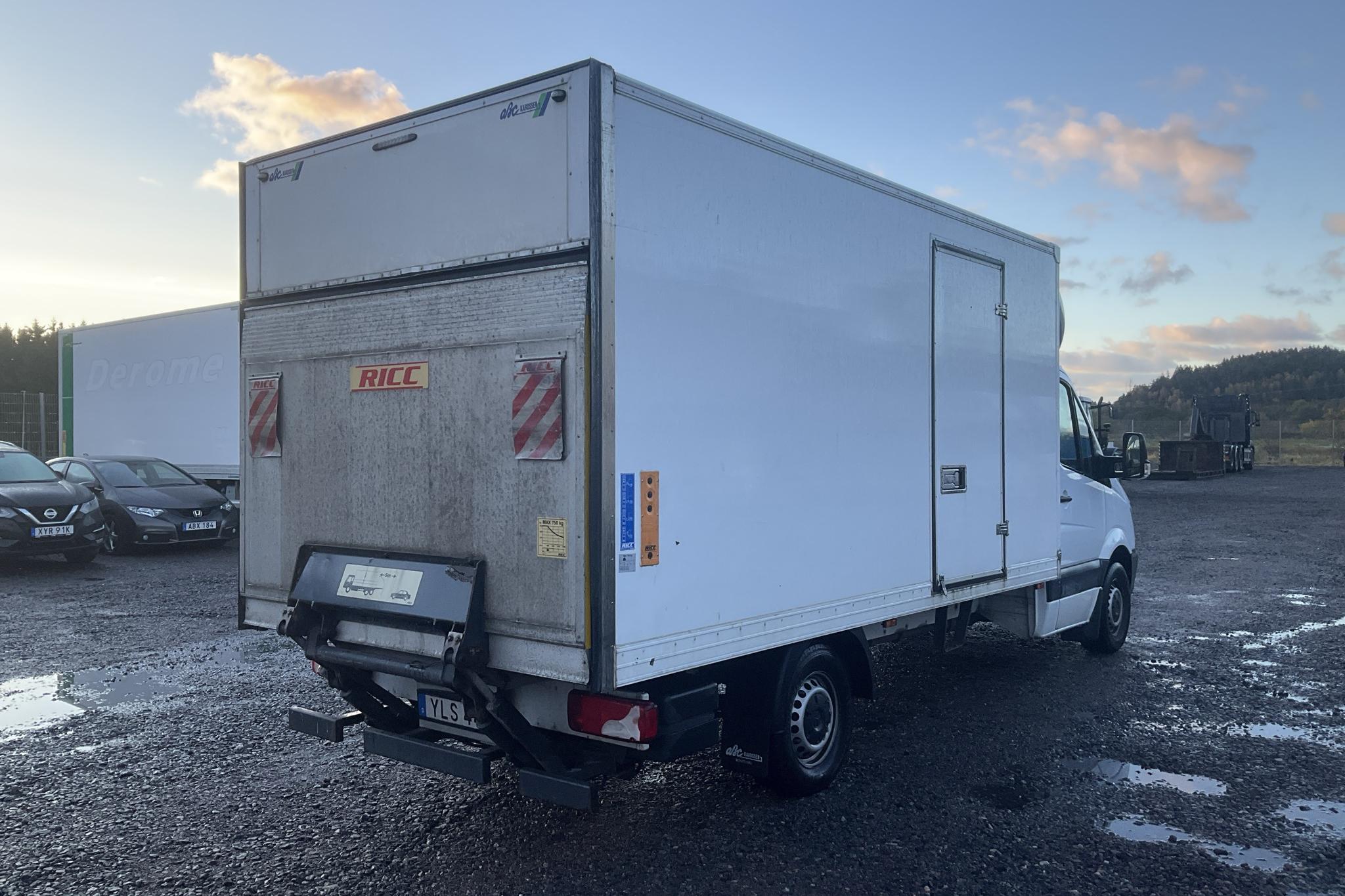 Mercedes Sprinter 316 CDI Volymskåp (163hk) - 75 310 km - Automatyczna - biały - 2017