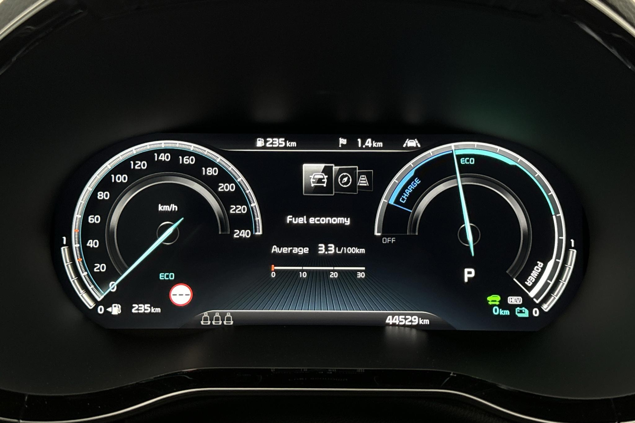 KIA Ceed 1.6 Plug-in Hybrid SW (141hk) - 44 530 km - Automatyczna - biały - 2021