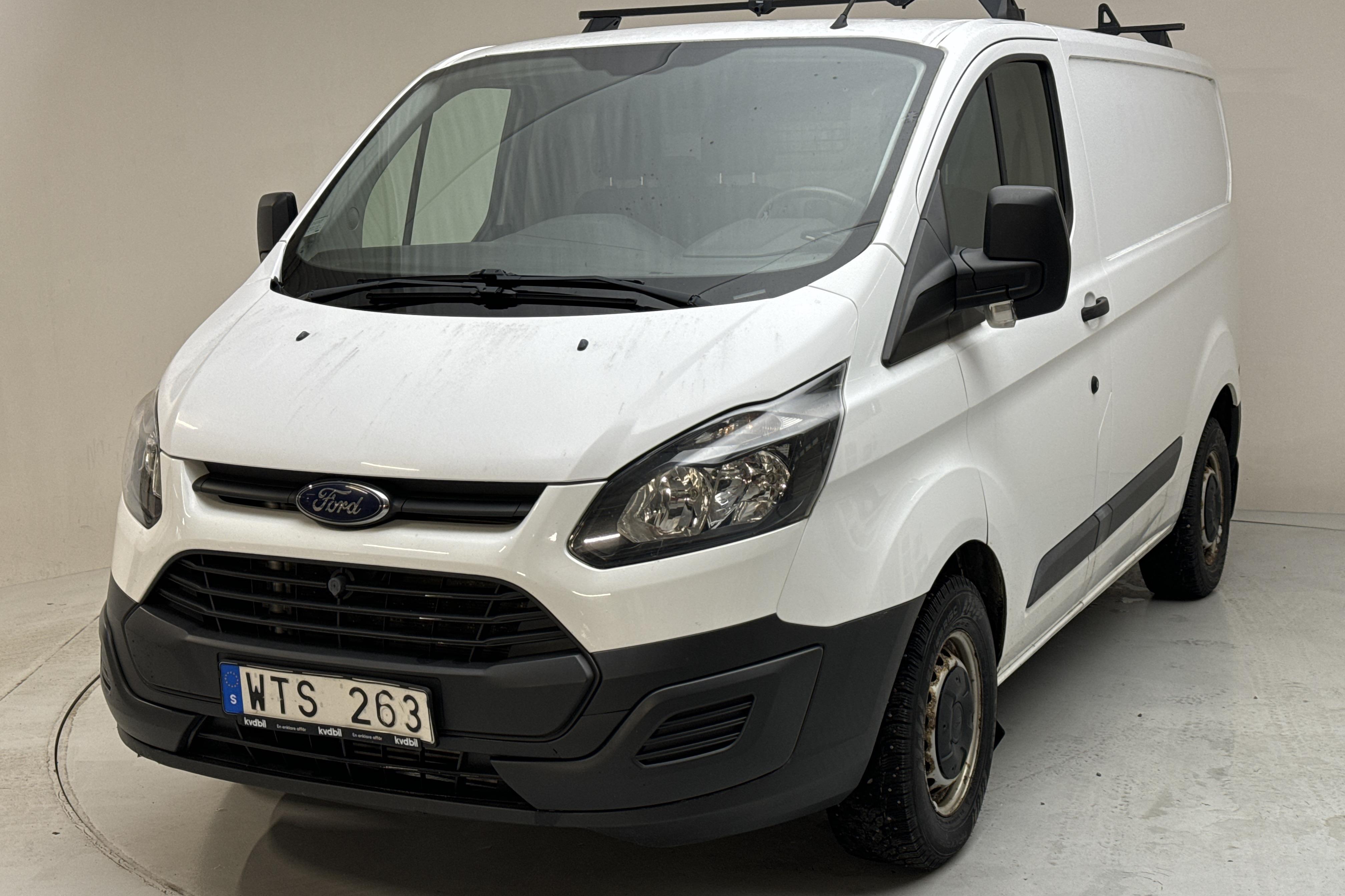 Ford Transit Custom 270 (100hk) - 106 860 km - Manuaalinen - valkoinen - 2013