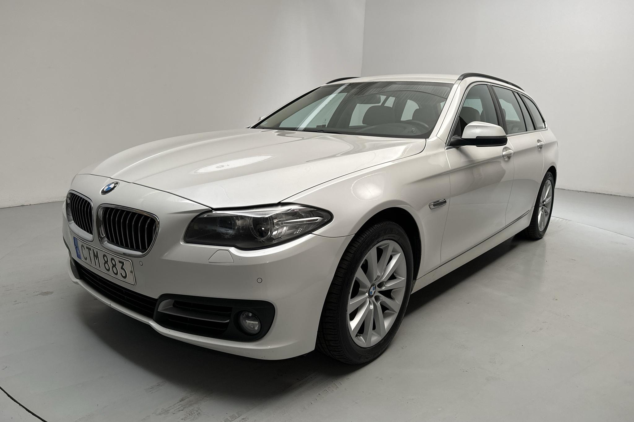 BMW 520d xDrive Touring, F11 (190hk) - 142 800 km - Automatyczna - biały - 2016