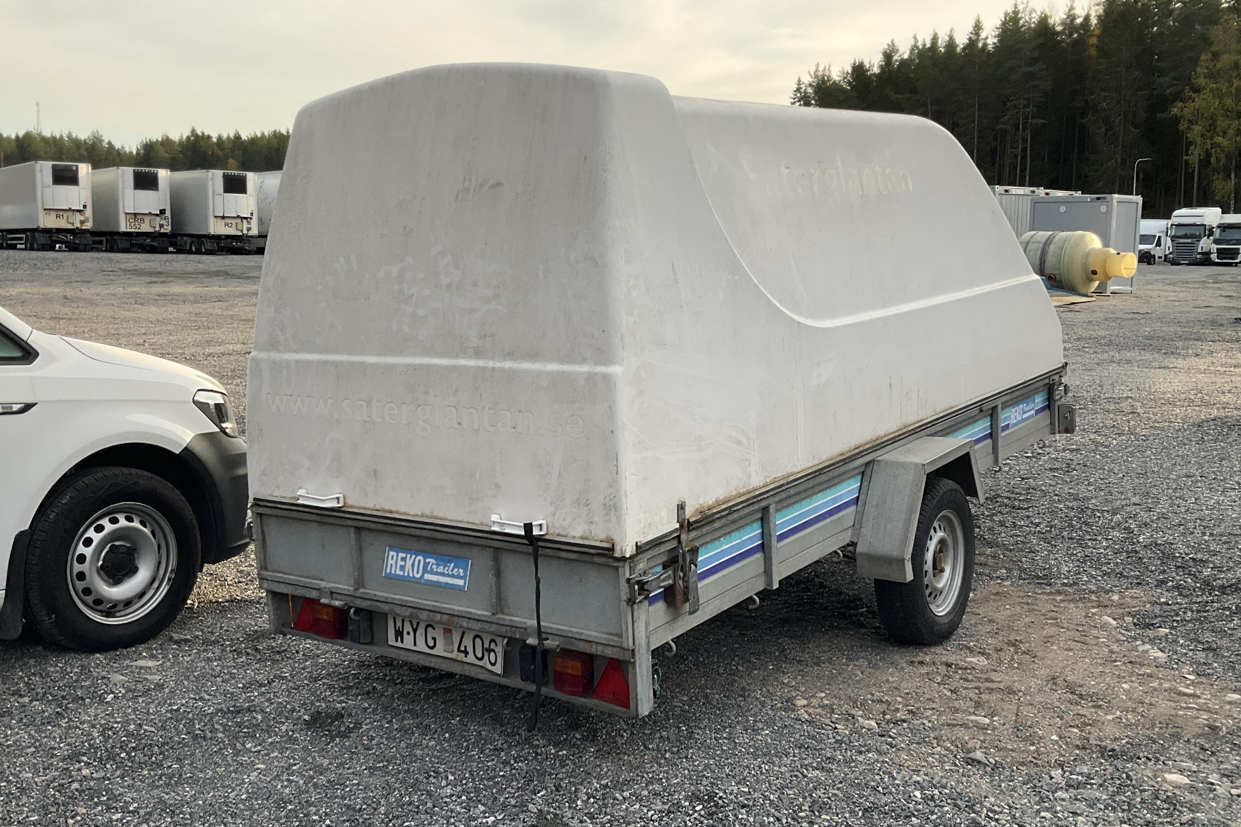 REKO Trailer FL 1000 ZT Kåpsläpvagn med tippfunktion - 0 km - gray - 2004