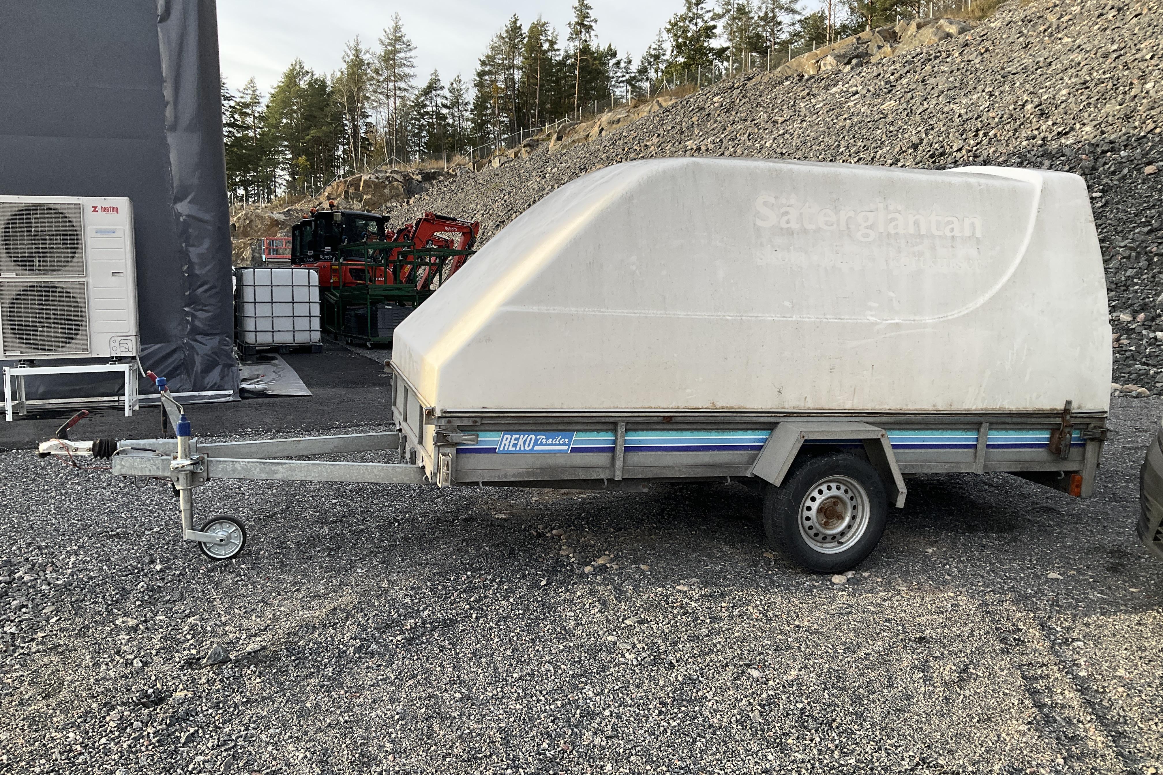 REKO Trailer FL 1000 ZT Kåpsläpvagn med tippfunktion - 0 km - grå - 2004