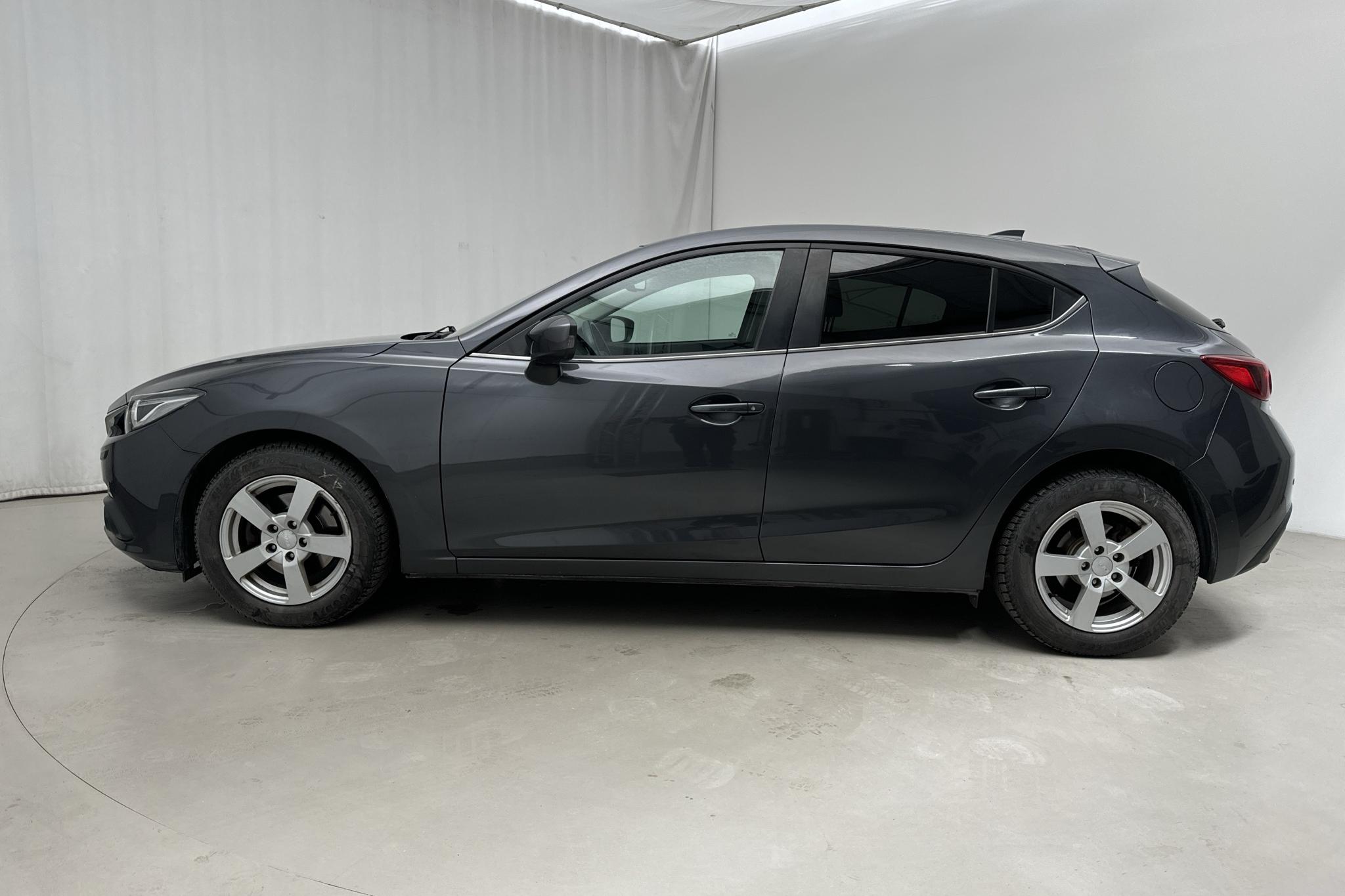 Mazda 3 2.0 5dr (120hk) - 54 800 km - Käsitsi - hall - 2016