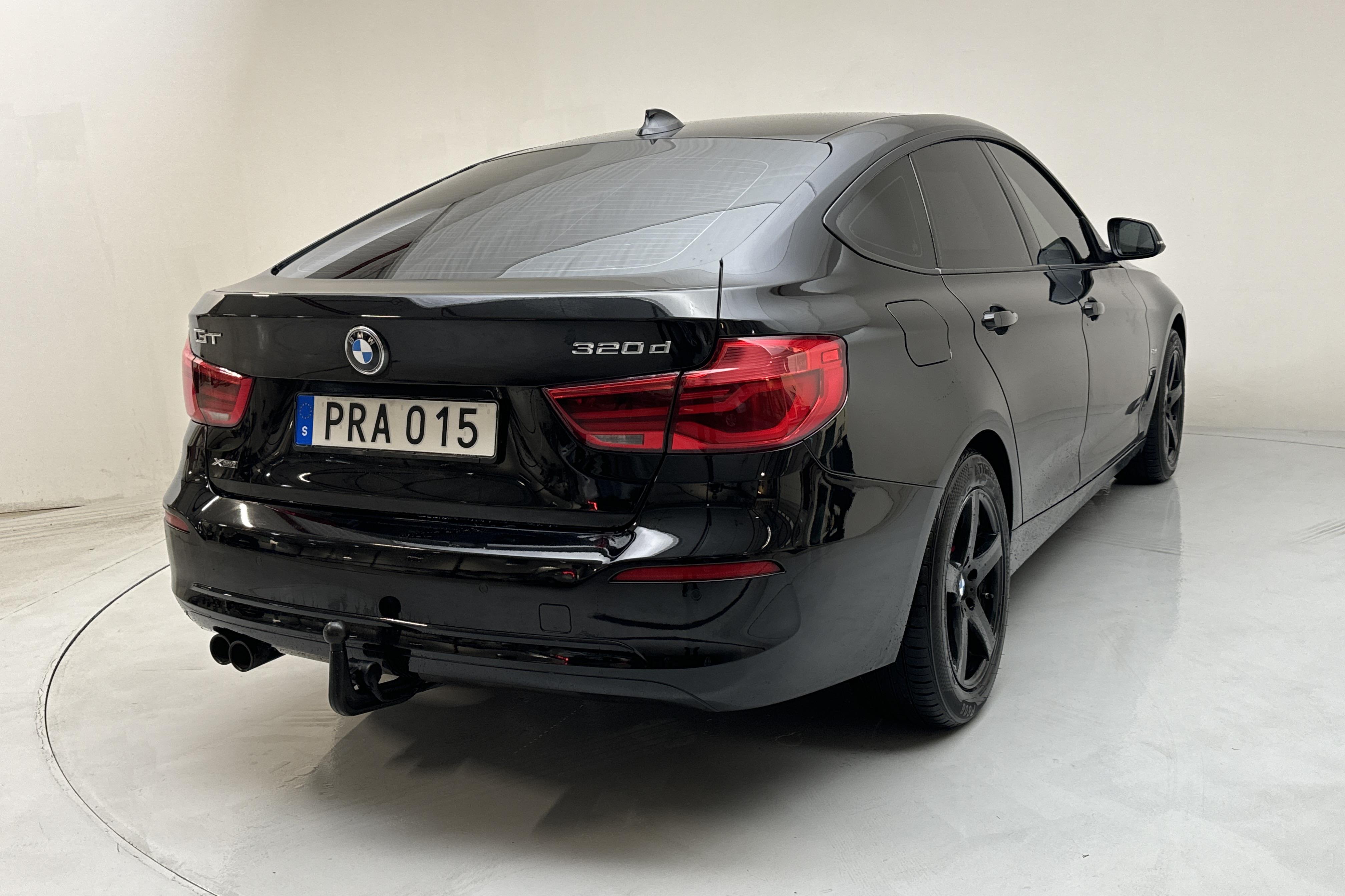 BMW 320d GT xDrive, F34 (190hk) - 168 990 km - Automatyczna - czarny - 2018