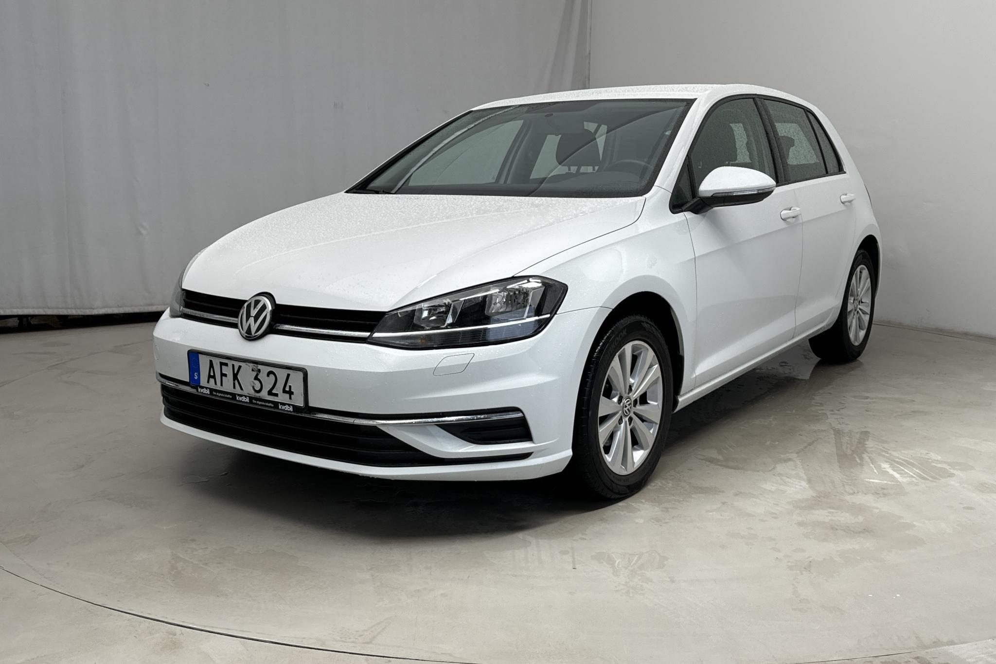 VW Golf VII 1.0 TSI 5dr (110hk) - 63 530 km - Automaatne - valge - 2018