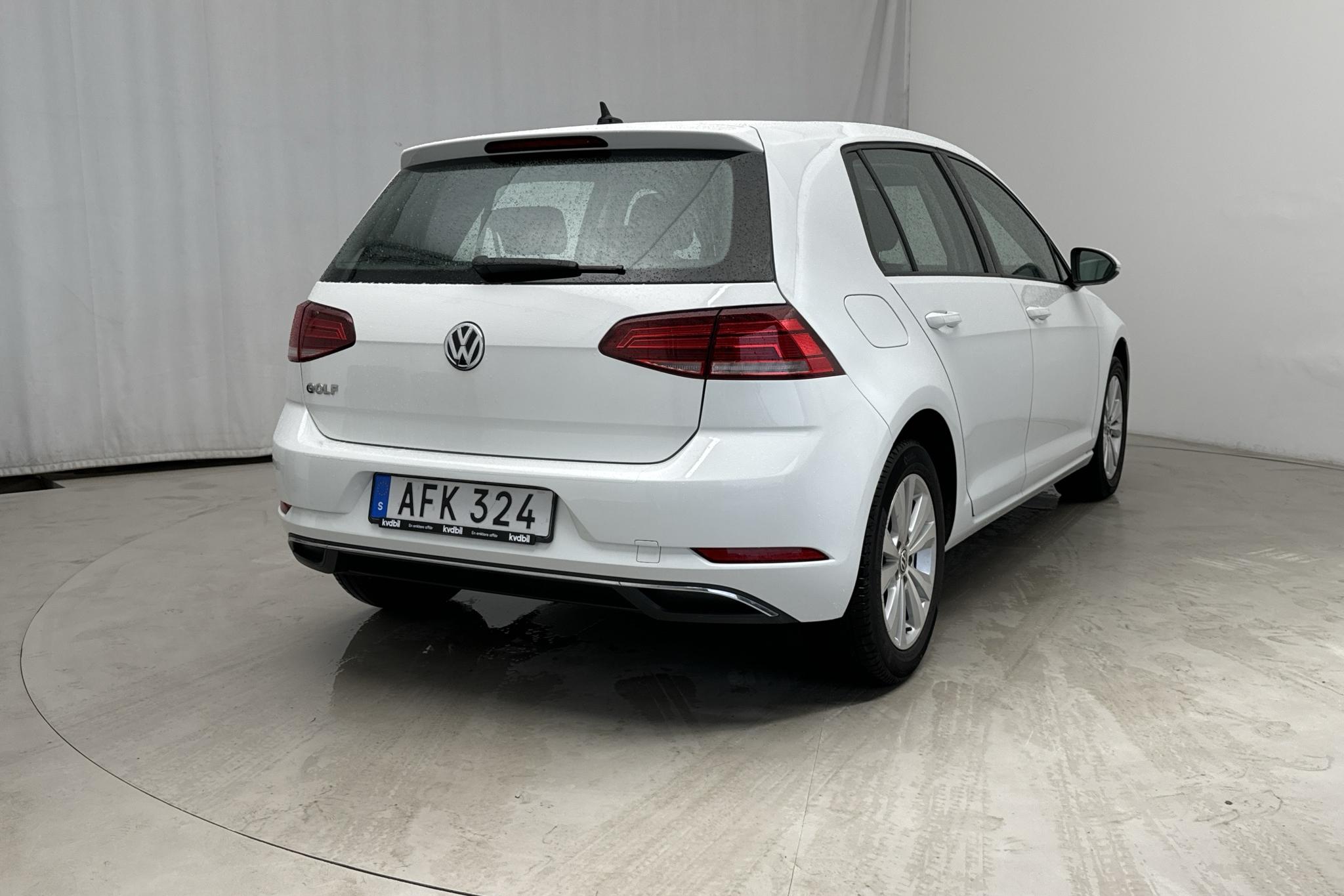 VW Golf VII 1.0 TSI 5dr (110hk) - 63 530 km - Automaatne - valge - 2018