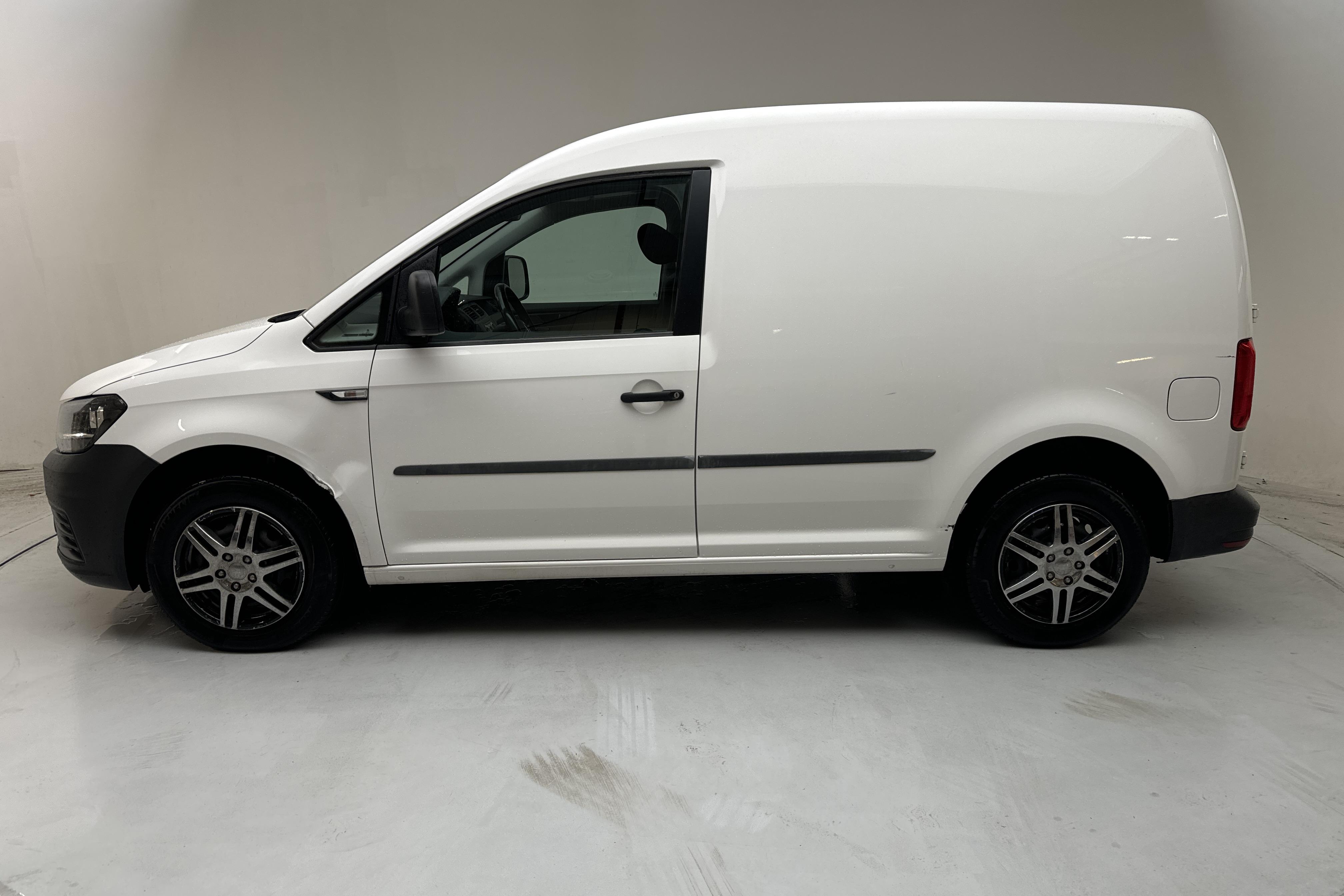 VW Caddy 2.0 TDI Skåp (75hk) - 173 890 km - Manualna - biały - 2017