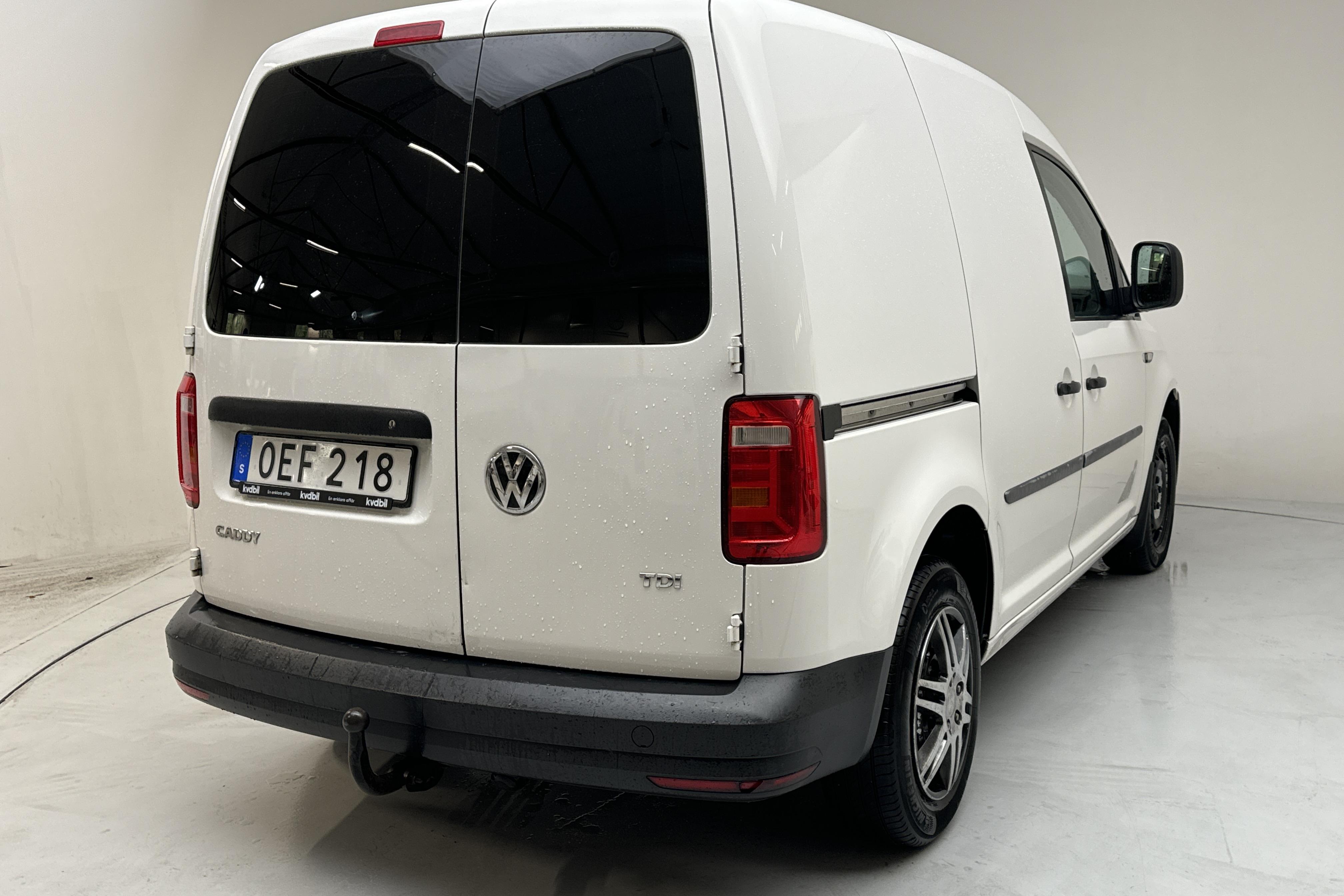 VW Caddy 2.0 TDI Skåp (75hk) - 173 890 km - Manual - white - 2017