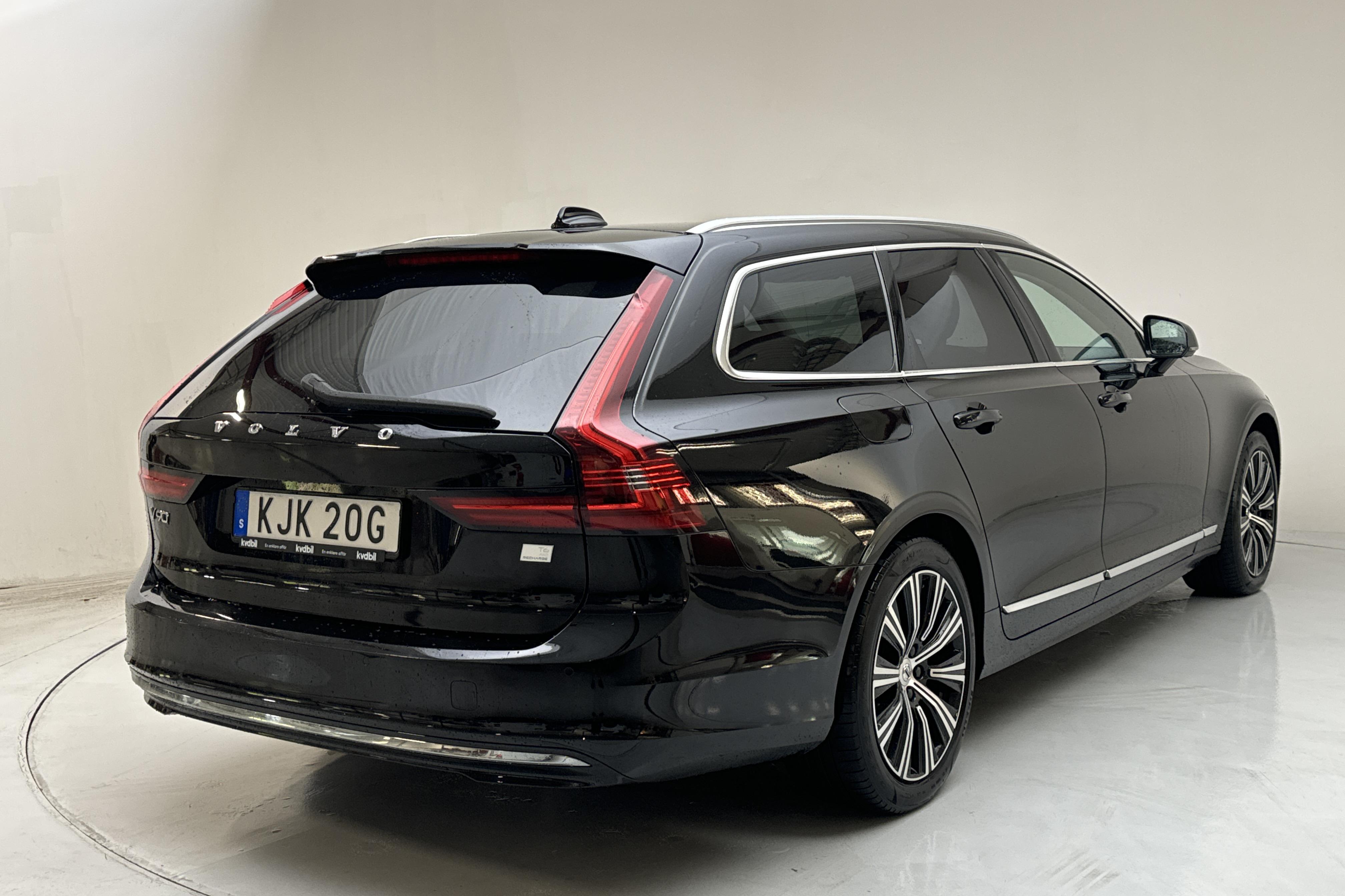 Volvo V90 T6 AWD Recharge (340hk) - 140 610 km - Automatic - black - 2022