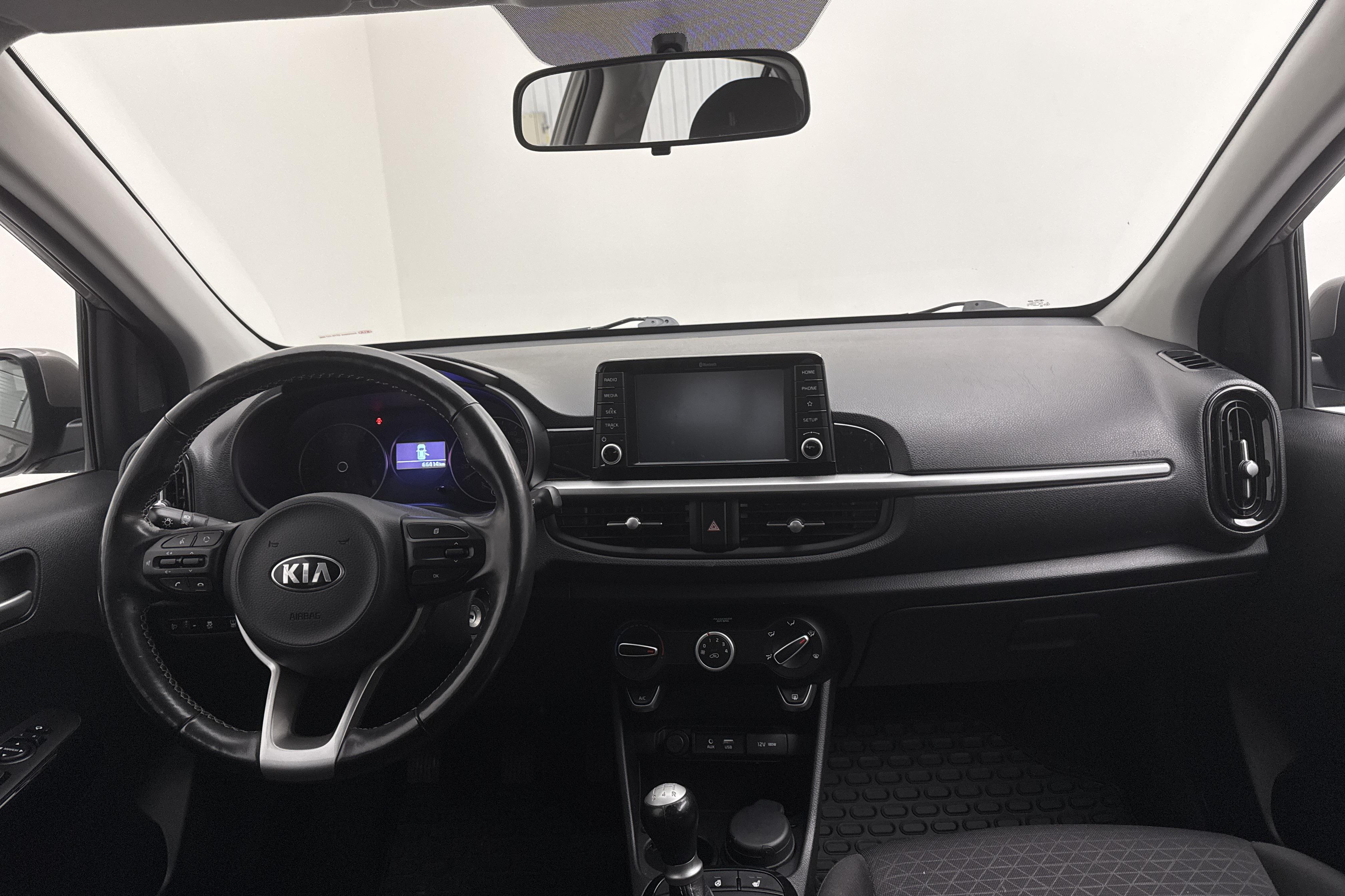 KIA Picanto 1.0 5dr (67hk) - 66 420 km - Manualna - szary - 2019