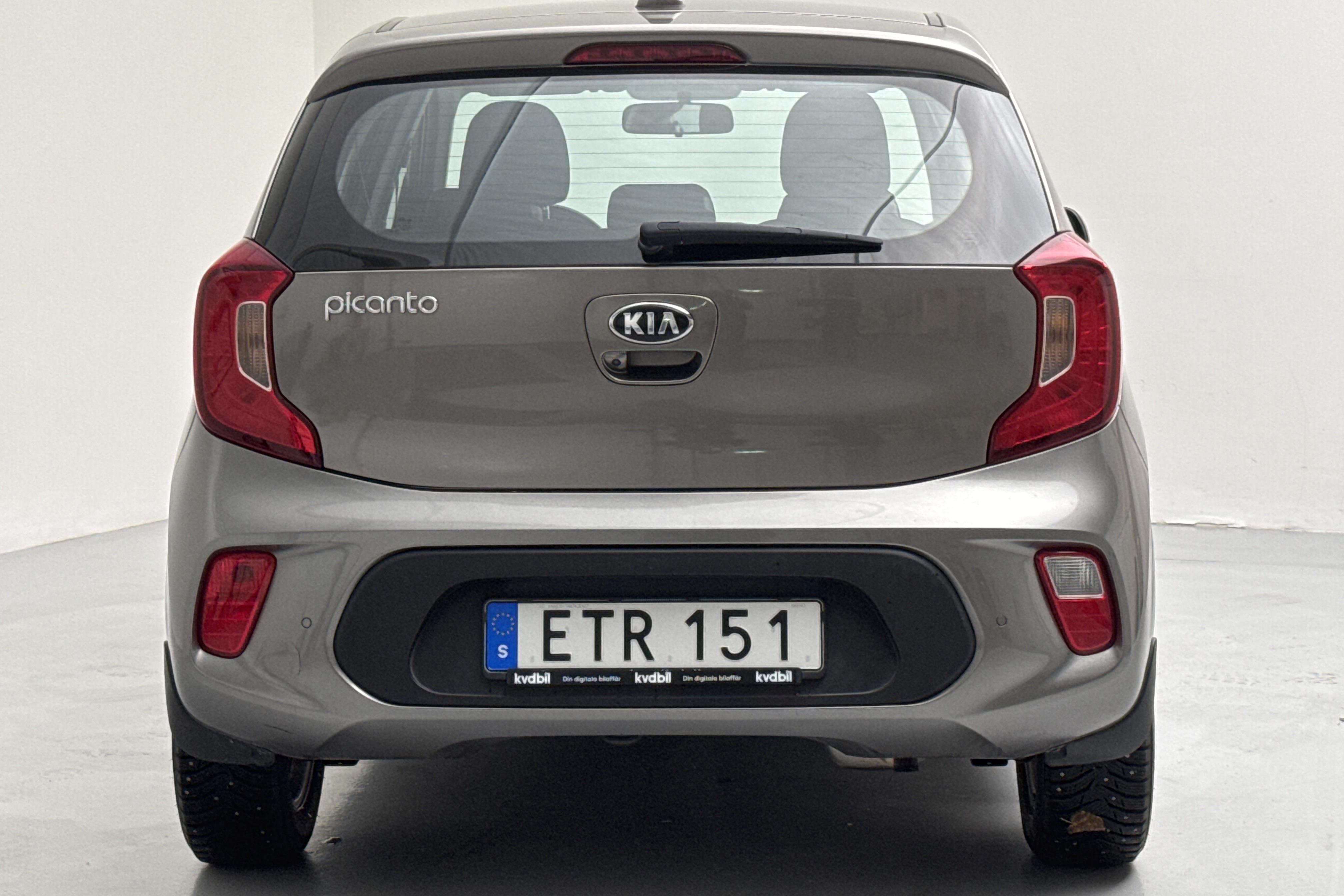 KIA Picanto 1.0 5dr (67hk) - 66 420 km - Manualna - szary - 2019