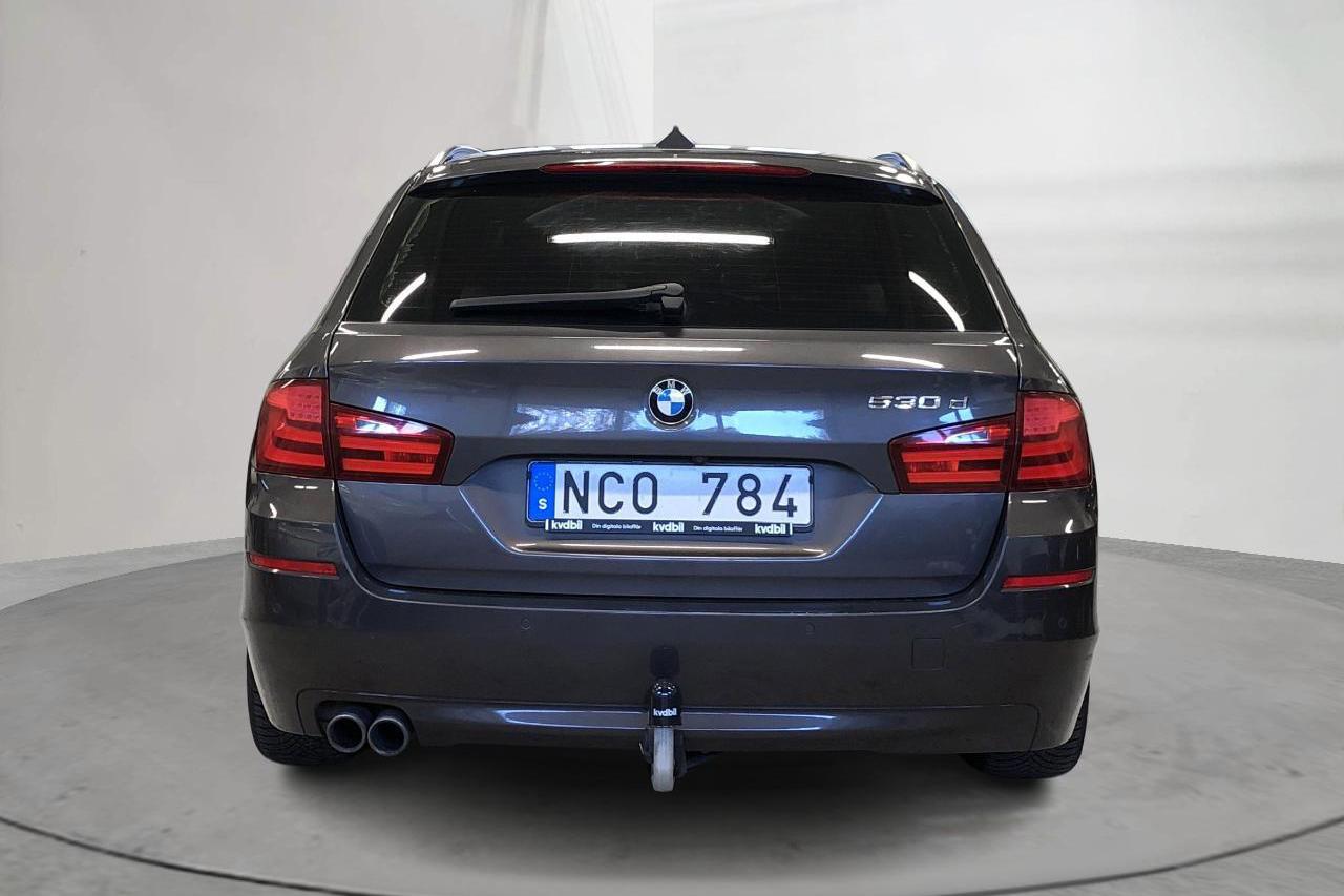 BMW 530d xDrive Touring, F11 (258hk) - 246 680 km - Automatyczna - brązowy - 2012