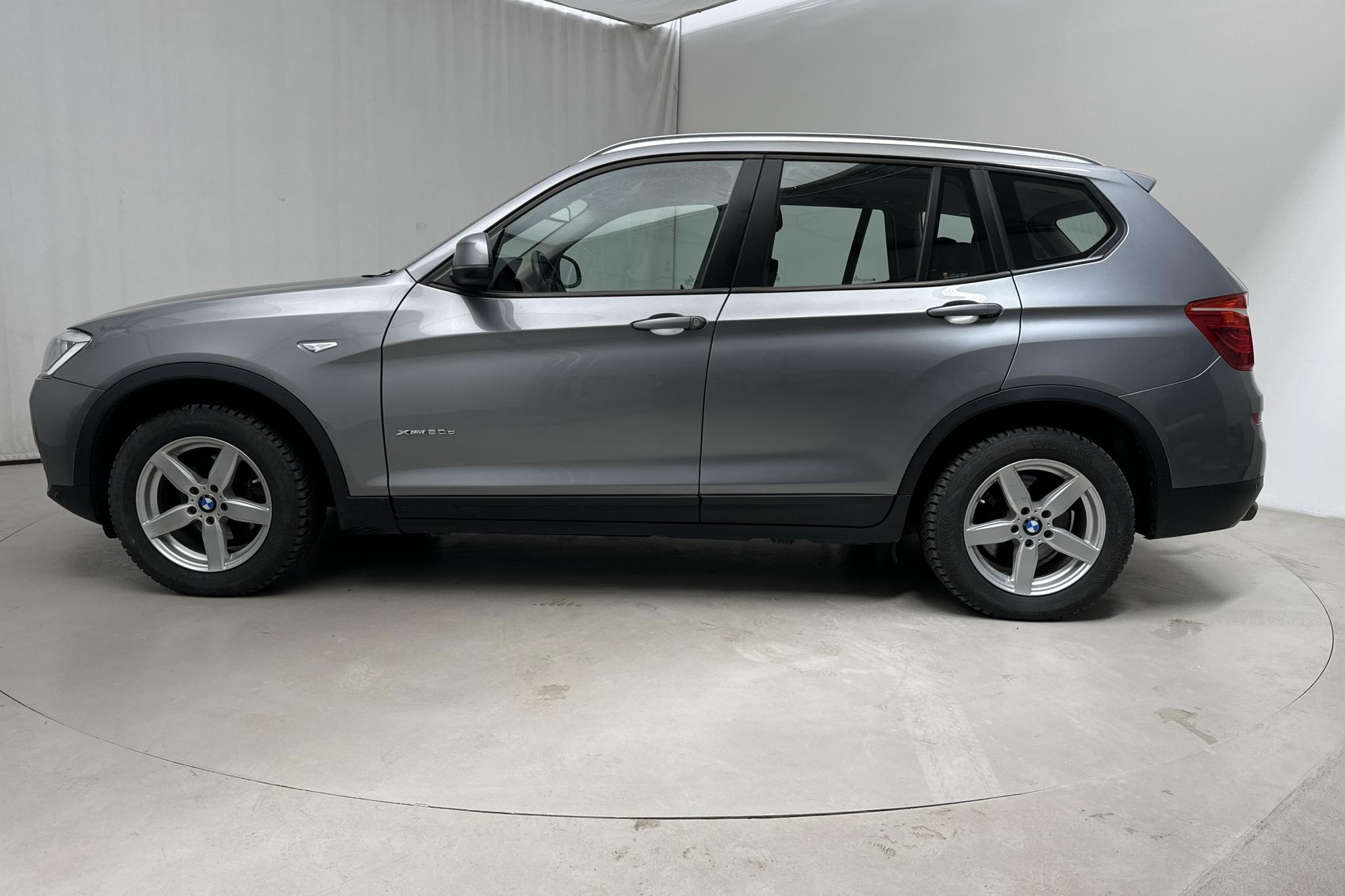 BMW X3 xDrive20d, F25 (190hk) - 19 893 mil - Manuell - grå - 2015