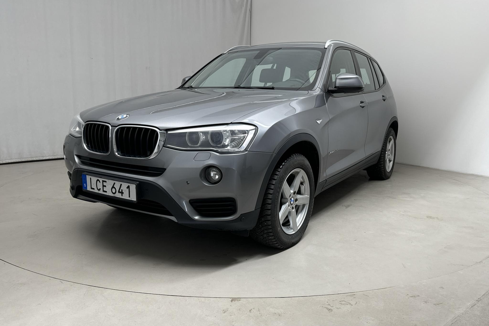 BMW X3 xDrive20d, F25 (190hk) - 19 893 mil - Manuell - grå - 2015