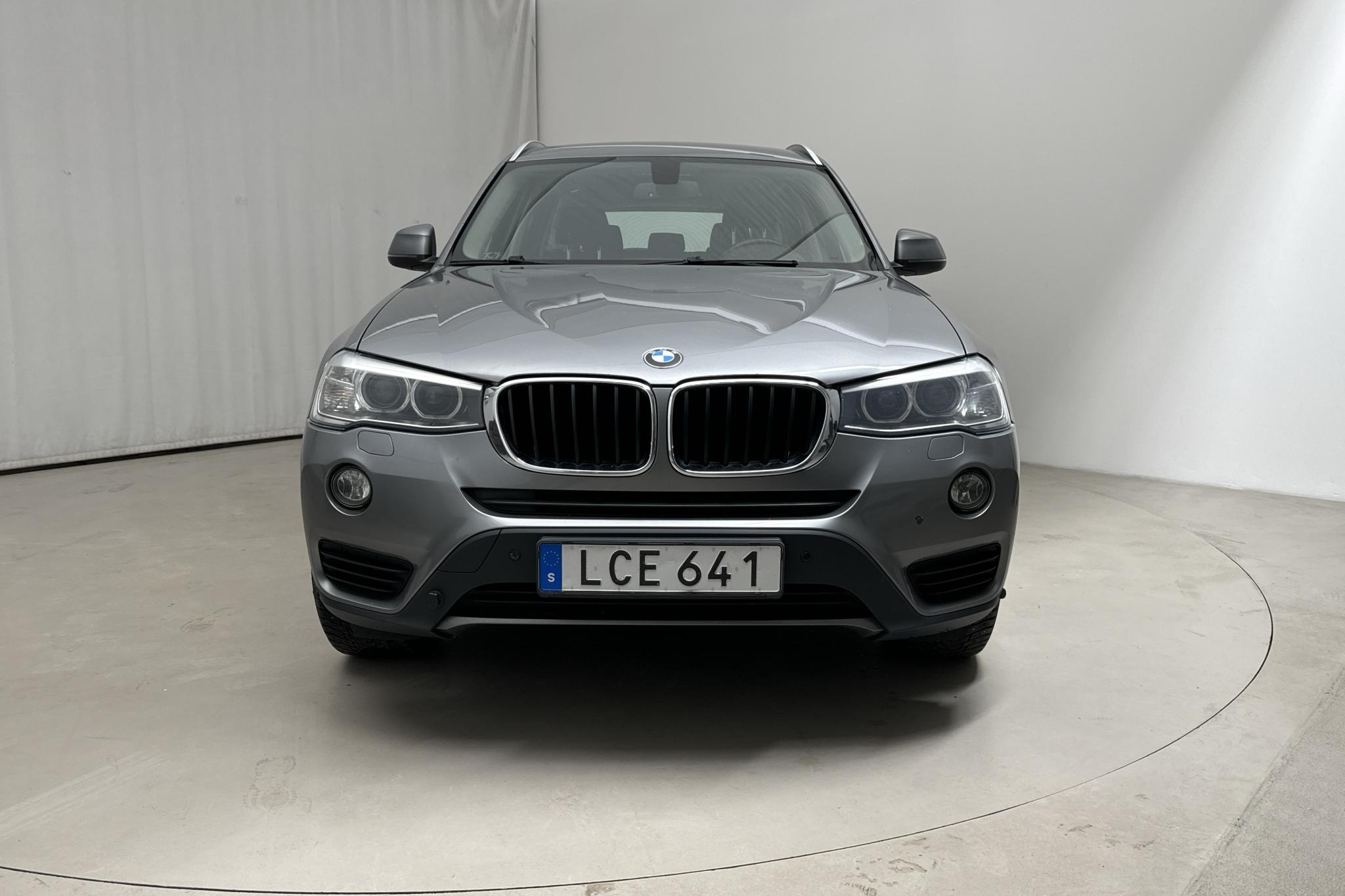 BMW X3 xDrive20d, F25 (190hk) - 19 893 mil - Manuell - grå - 2015