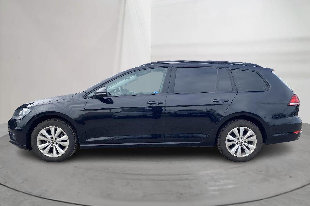 VW Golf VII 1.0 TSI Sportscombi (110hk) - 153 810 km - Automatic - black - 2018