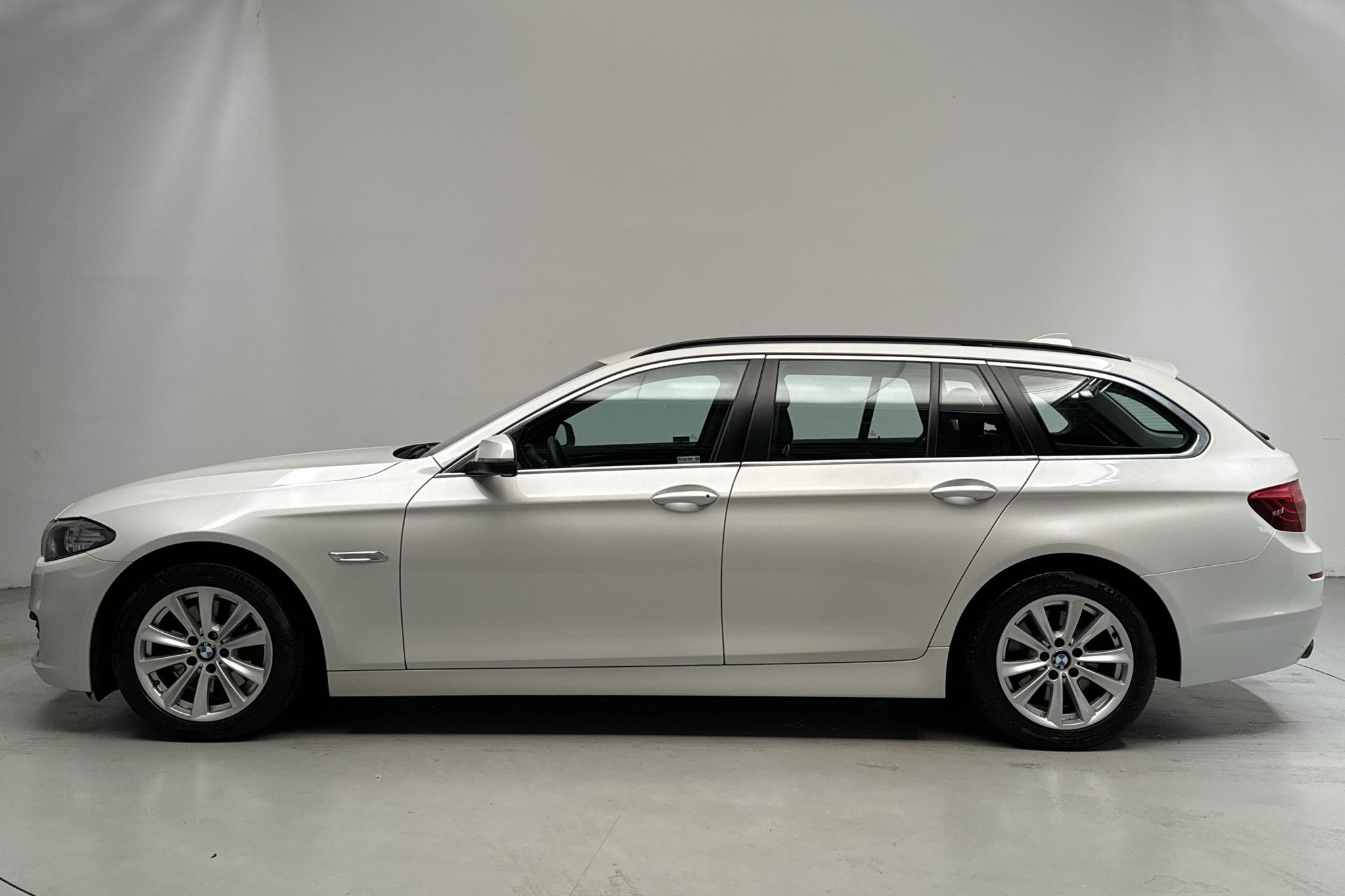 BMW 520d Touring, F11 (184hk) - 194 330 km - Automatic - white - 2014