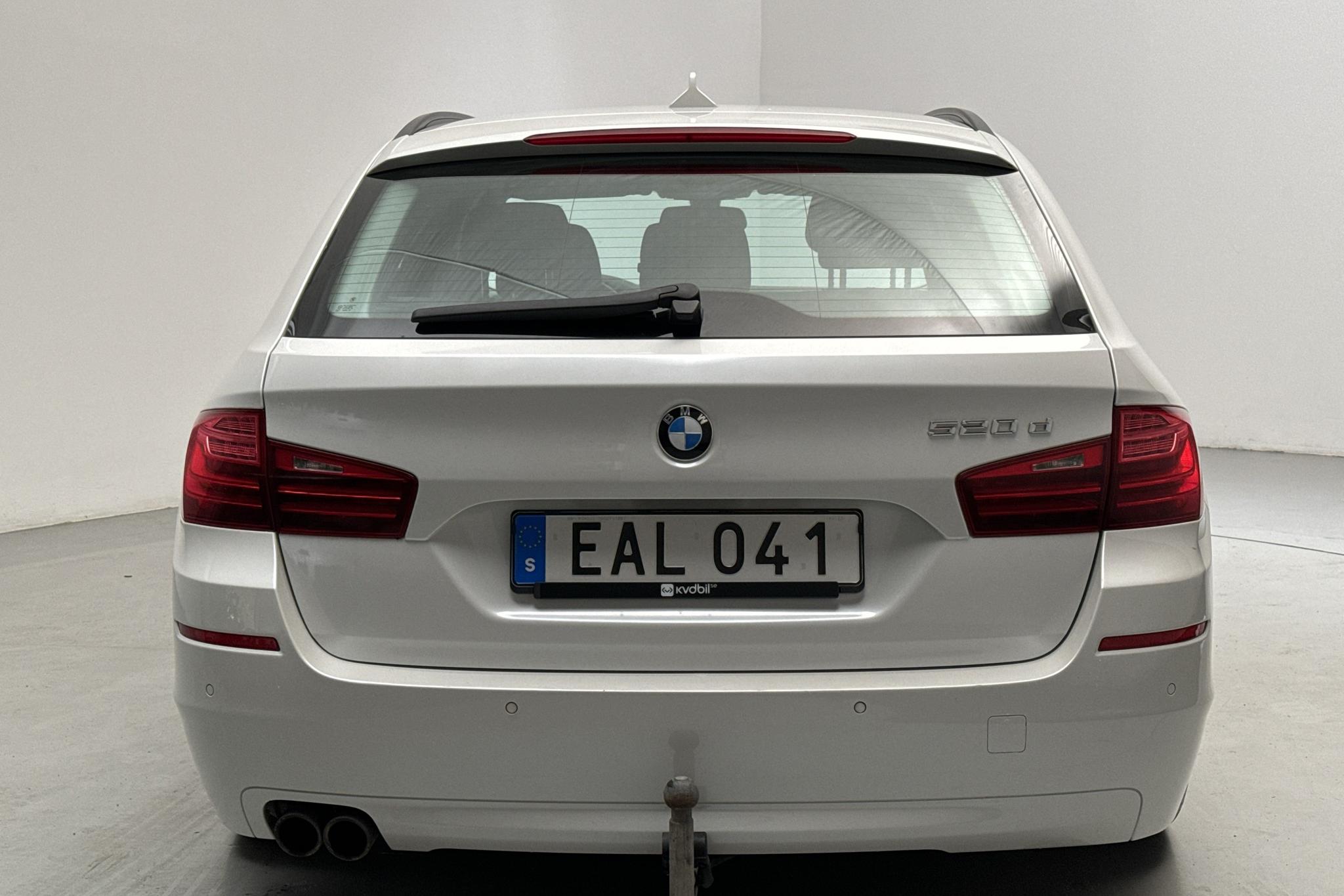 BMW 520d Touring, F11 (184hk) - 194 330 km - Automatic - white - 2014