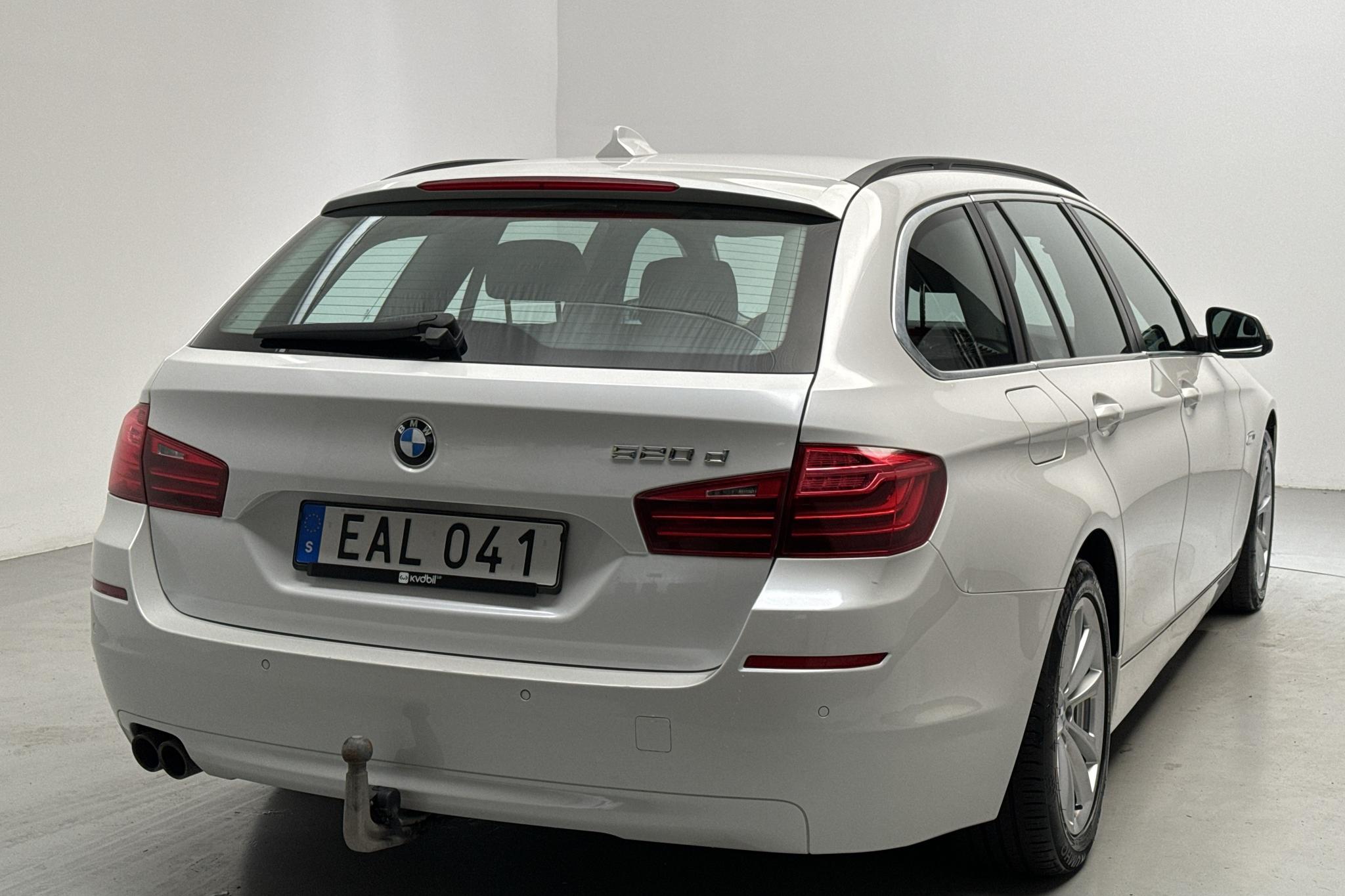 BMW 520d Touring, F11 (184hk) - 194 330 km - Automaatne - valge - 2014