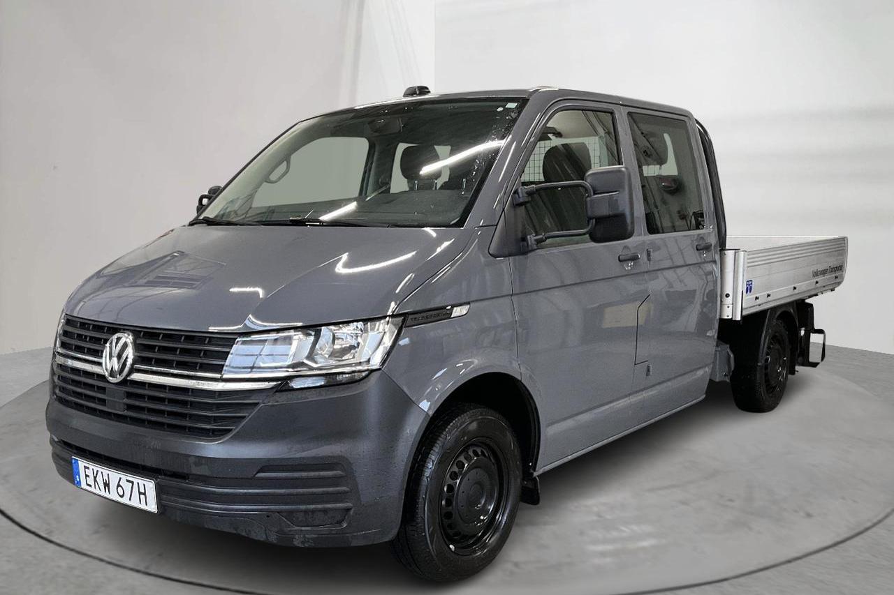 VW Transporter Pickup T6.1 TDI (110hk) - 48 430 km - Manualna - szary - 2021