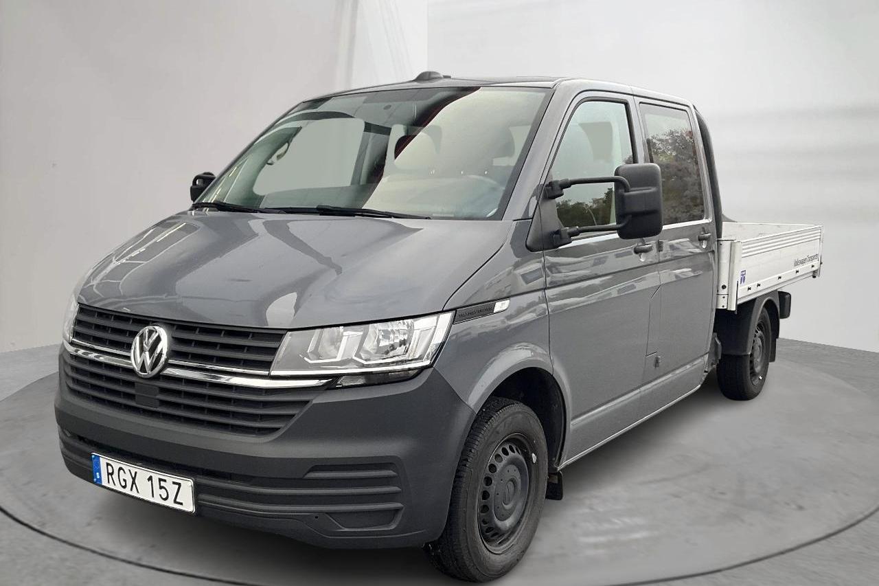 VW Transporter Pickup T6.1 TDI (110hk) - 6 339 mil - Manuell - grå - 2021