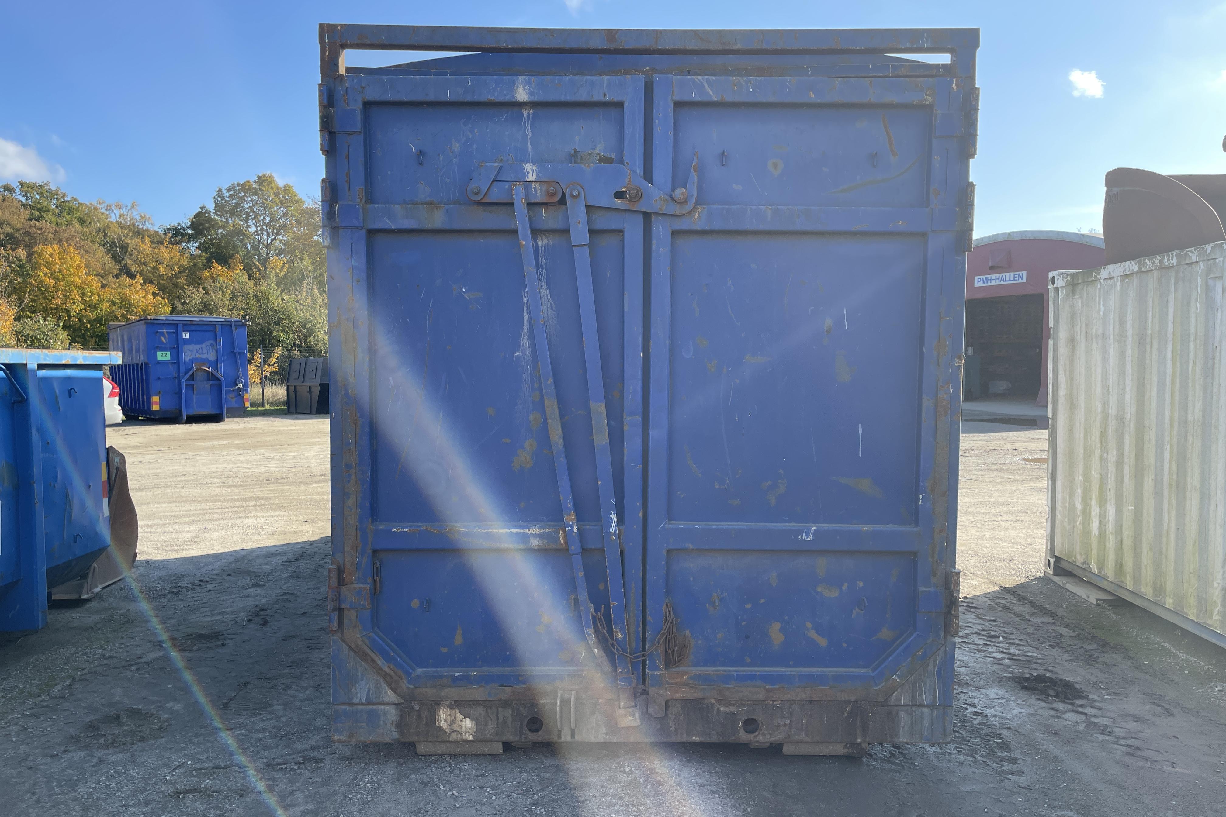 Container med vinsch nätlock 36 kubik - 0 km